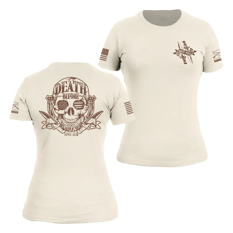 2023 January Club Ladies - Death Before Dishonor sold by Grunt Style