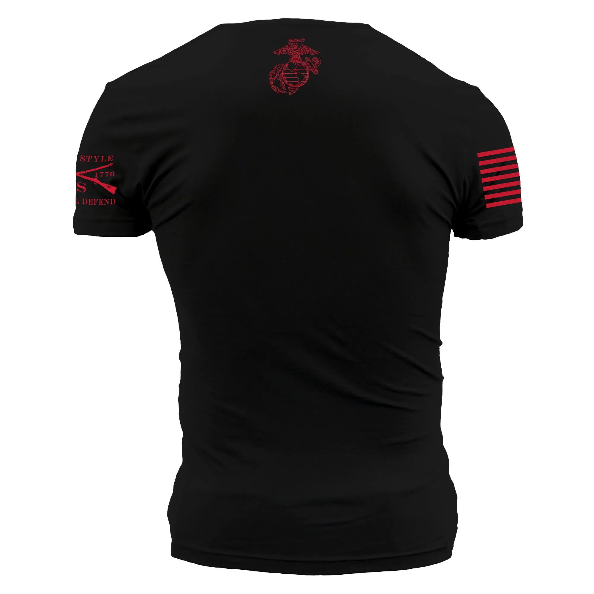 USMC - Est. 1775 T-Shirt - Black sold by Grunt Style product image thumbnail 3