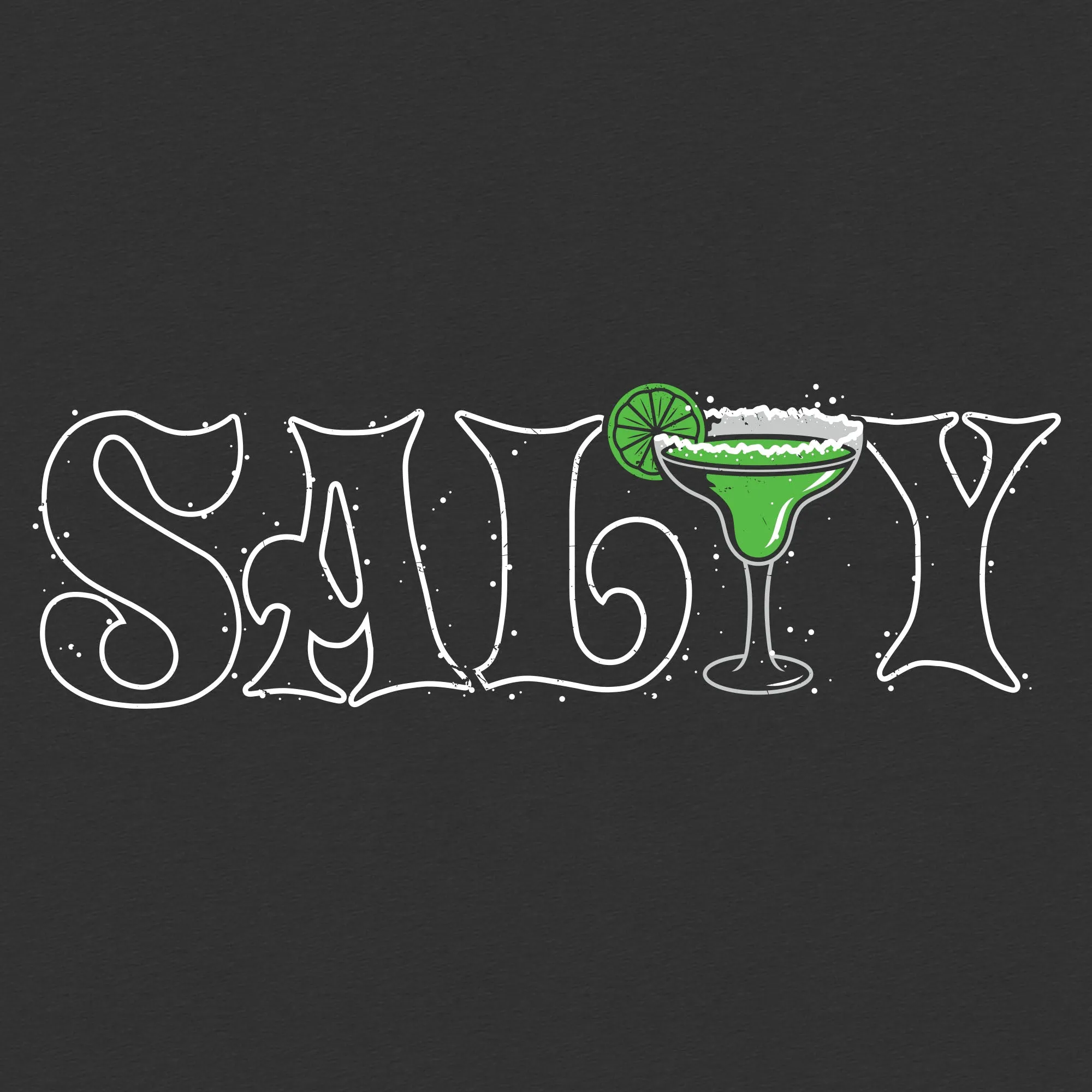 Women's Salty Everyday Tank - Dark Heather Gray sold by Grunt Style product image thumbnail 2