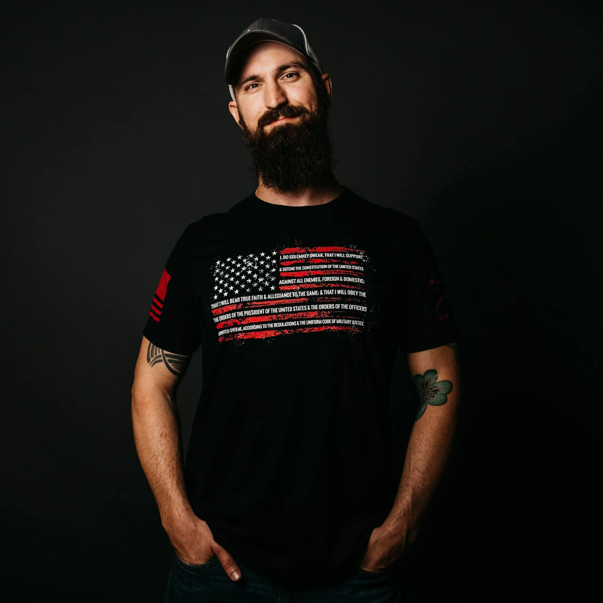 The Oath T-Shirt - Black sold by Grunt Style product image thumbnail 3