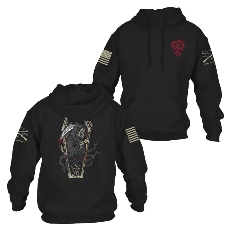 Grim Reaper Hoodie - Black sold by Grunt Style