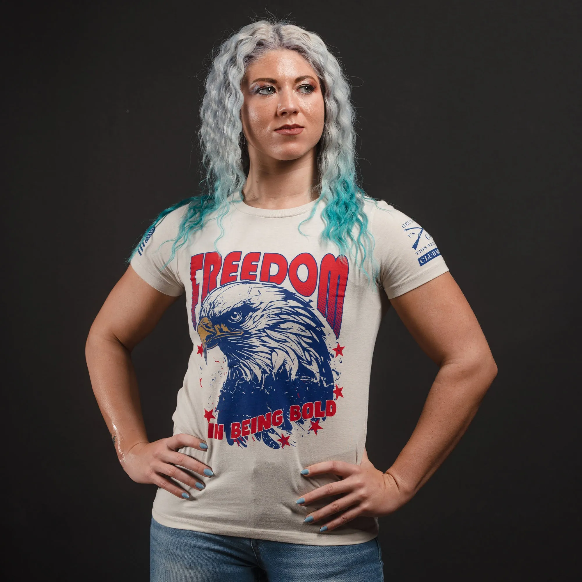 2024 February Club - Ladies - Freedom in Being Bold sold by Grunt Style