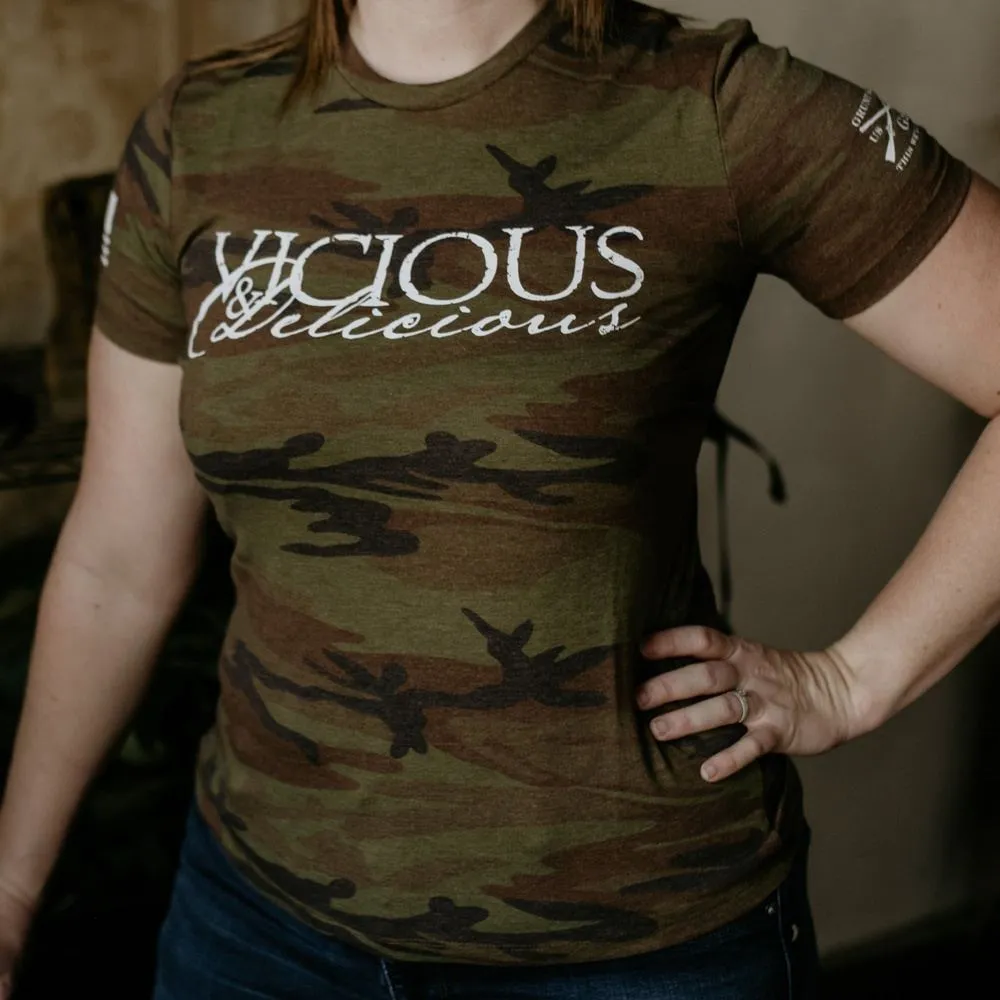 Women's Camo Vicious & Delicious sold by Grunt Style product image thumbnail 3