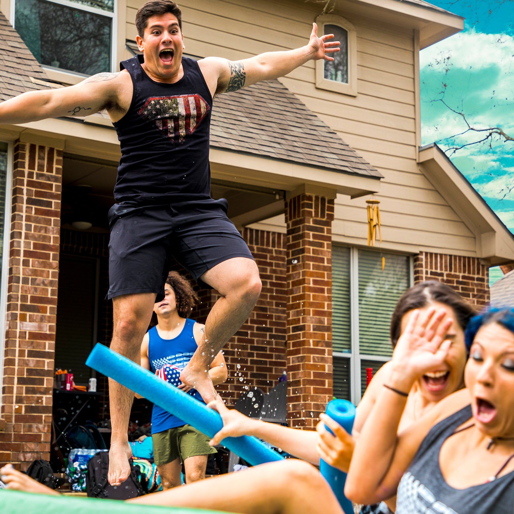 Men's Super Patriot 2.0 Tank - Black sold by Grunt Style product image thumbnail 4