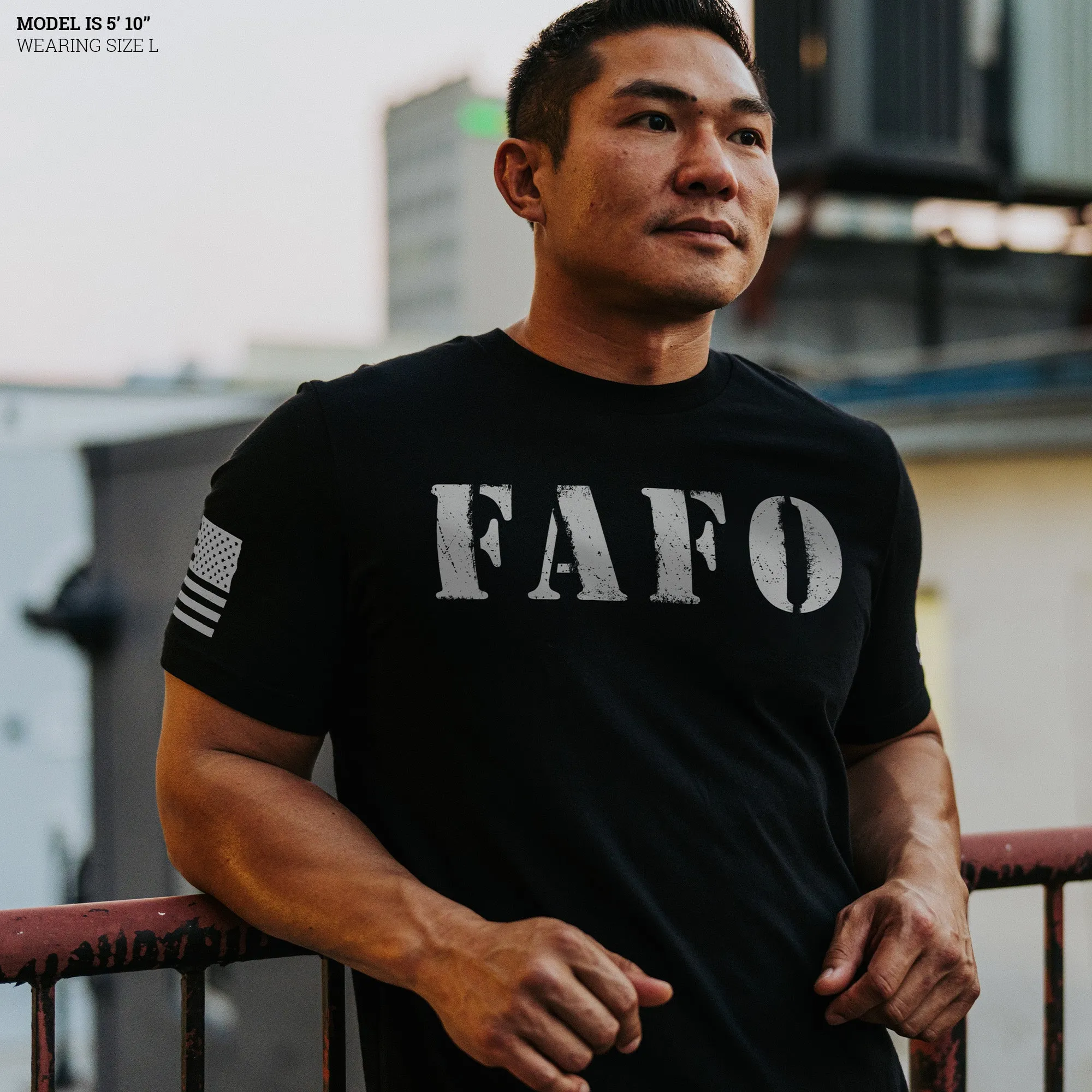 FAFO T-Shirt - Black sold by Grunt Style product image thumbnail 4
