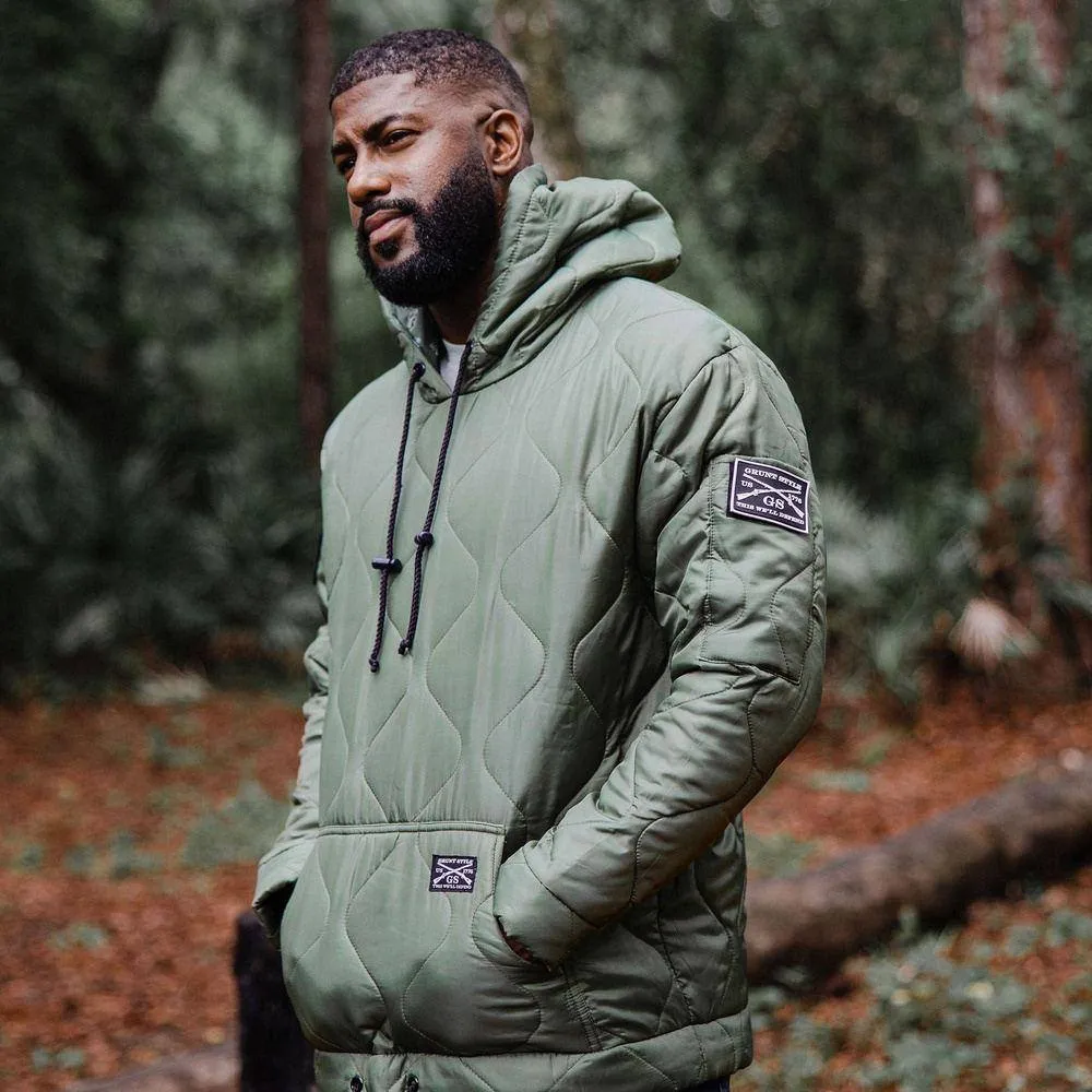 Woobie Hoodie Pullover - Military Green sold by Grunt Style product image thumbnail 4