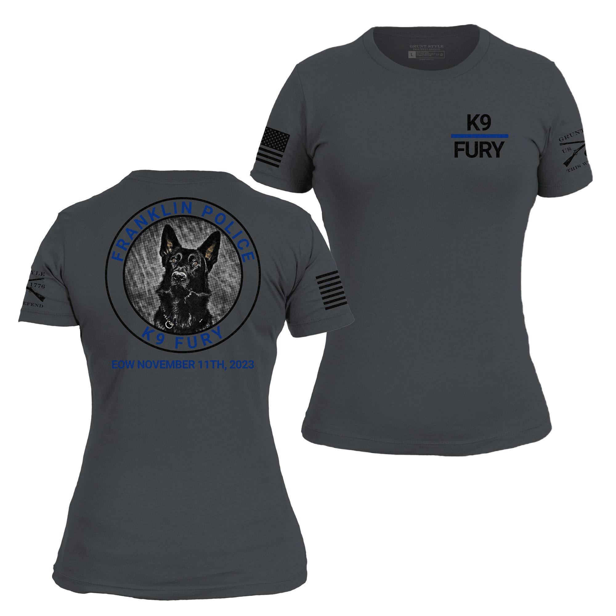 K9 Fury EOW Shirt sold by Grunt Style product image thumbnail 2