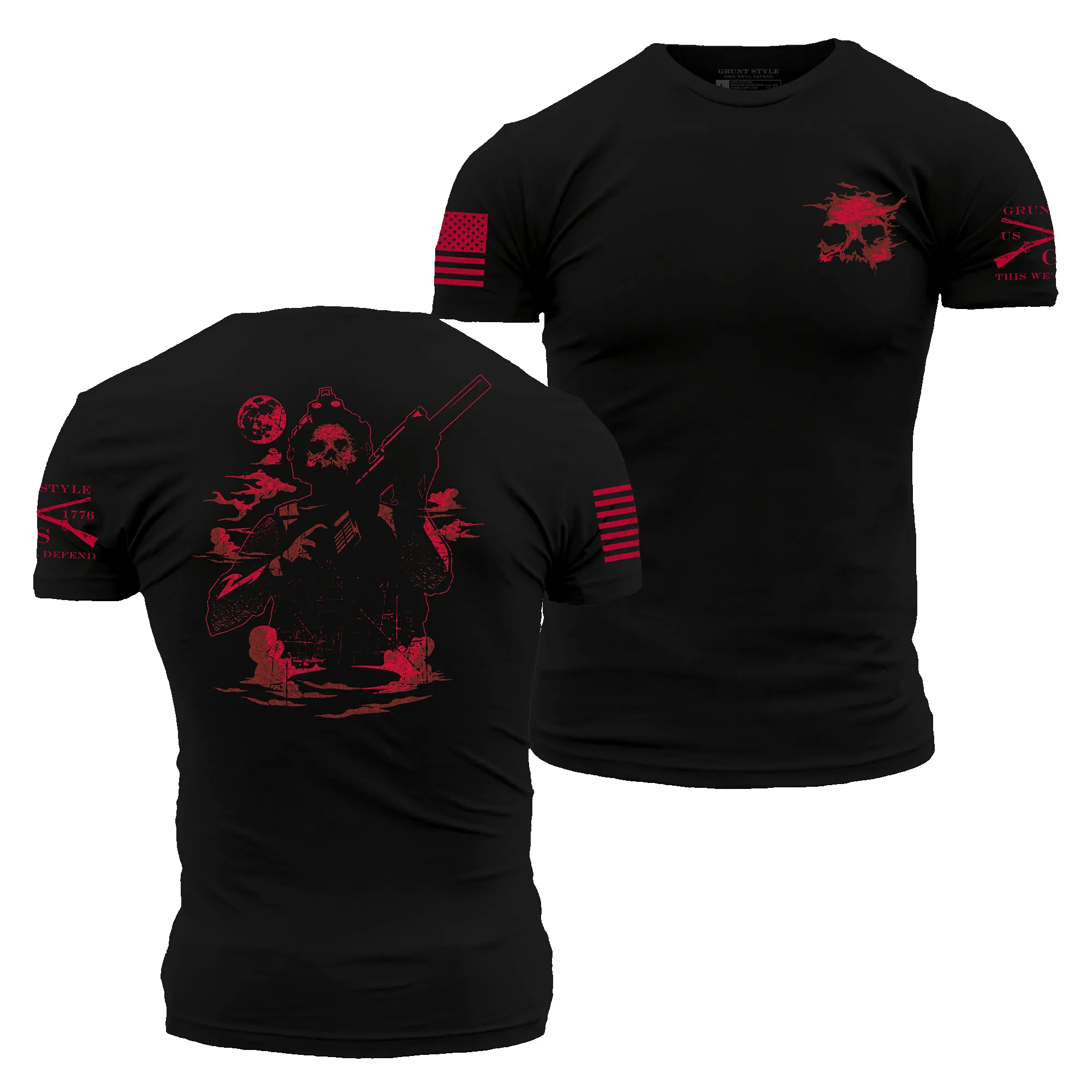 Tac Reaper T-Shirt - Black sold by Grunt Style