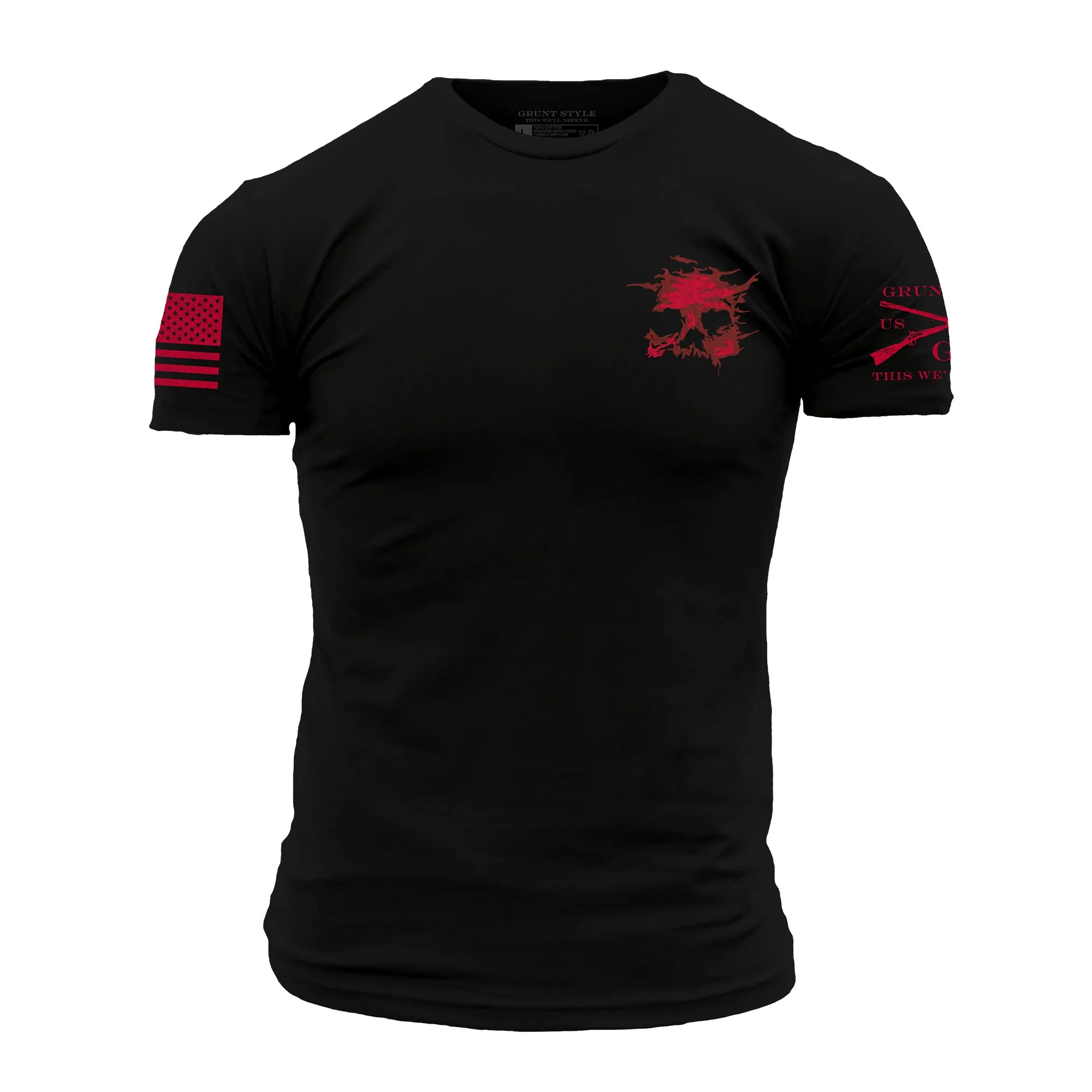 Tac Reaper T-Shirt - Black sold by Grunt Style product image thumbnail 5