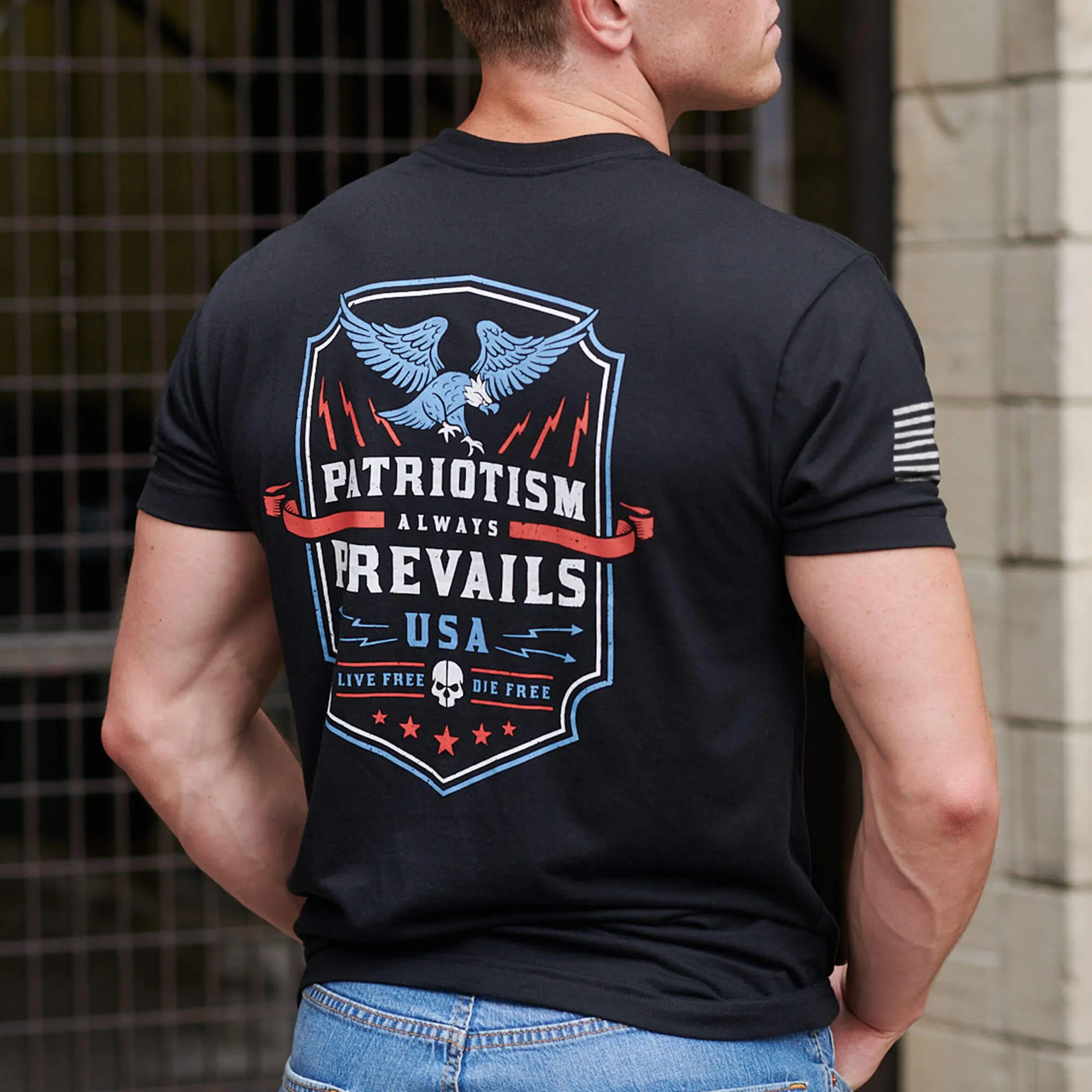 2024 August Club - Mens - Patriotism Prevails sold by Grunt Style