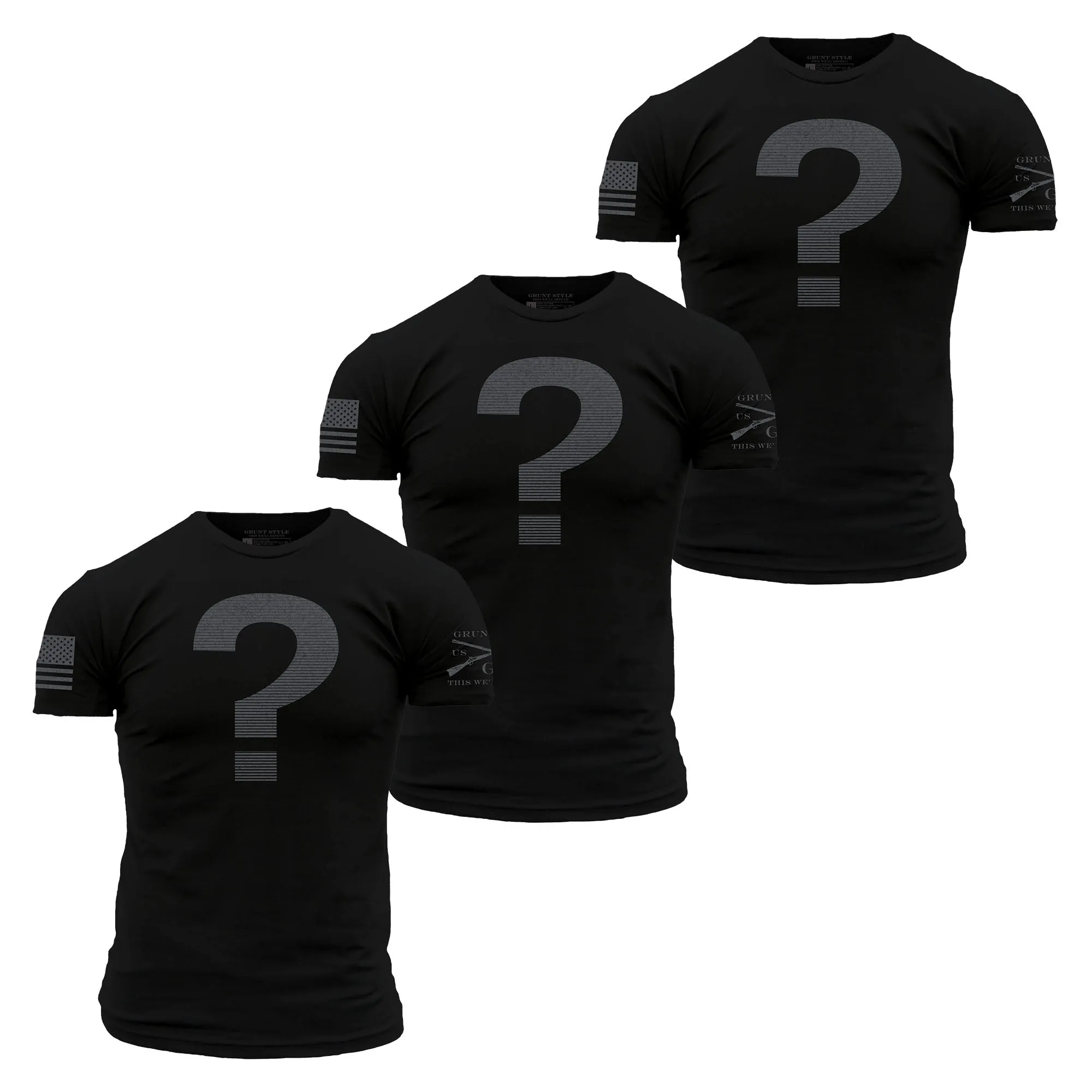 Mystery T-Shirt - 3 Pack sold by Grunt Style