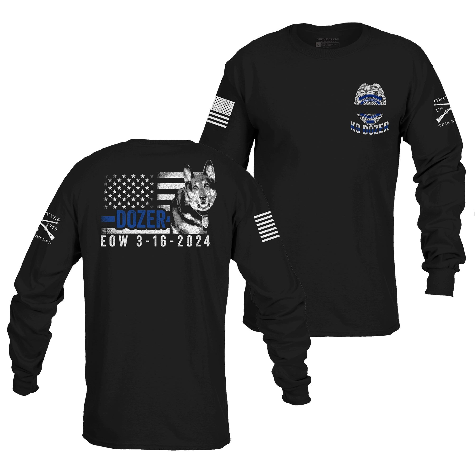 In loving memory of K9 Dozer sold by Grunt Style product image thumbnail 3