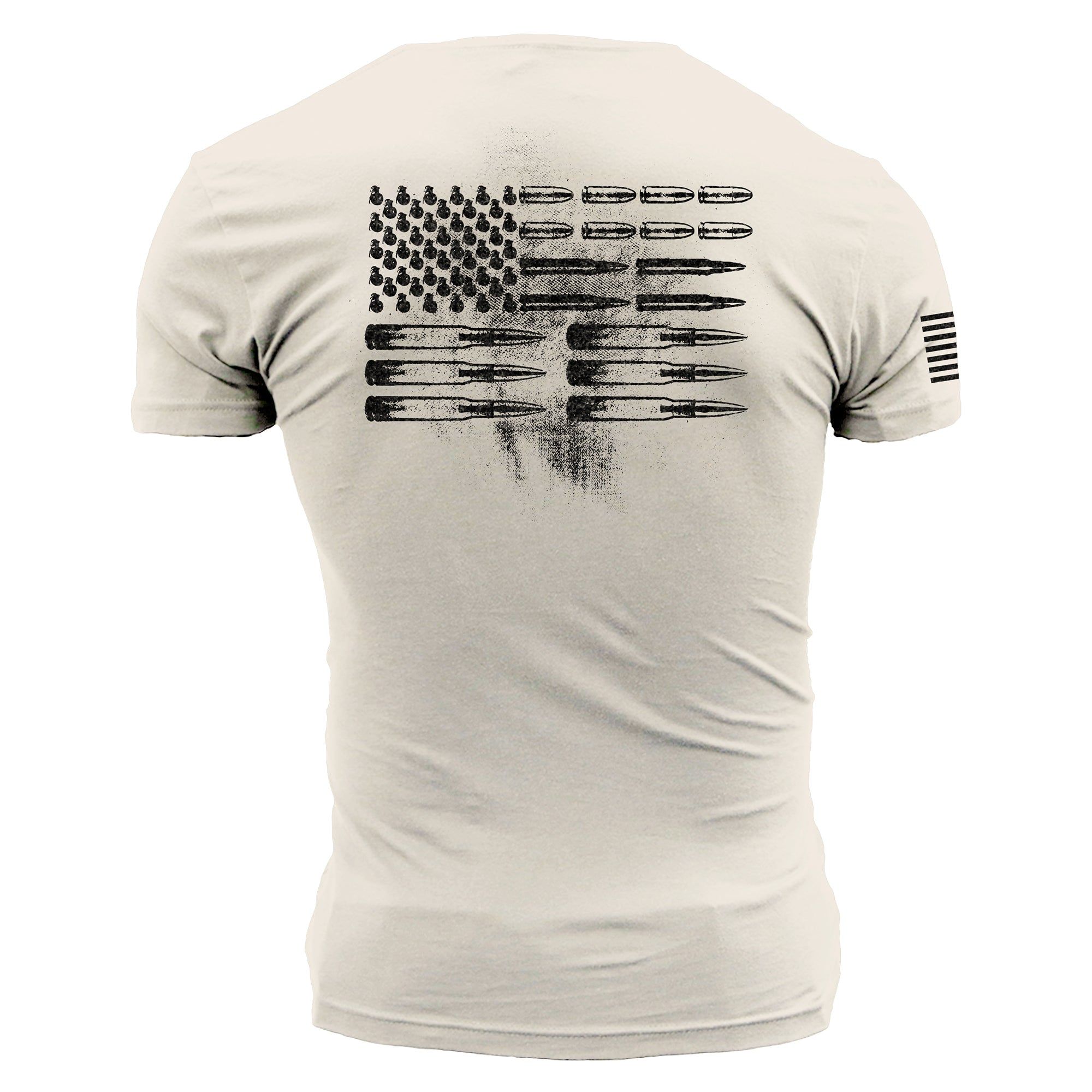 Men's Ammo Flag Pocket T-Shirt - Sand sold by Grunt Style product image thumbnail 5