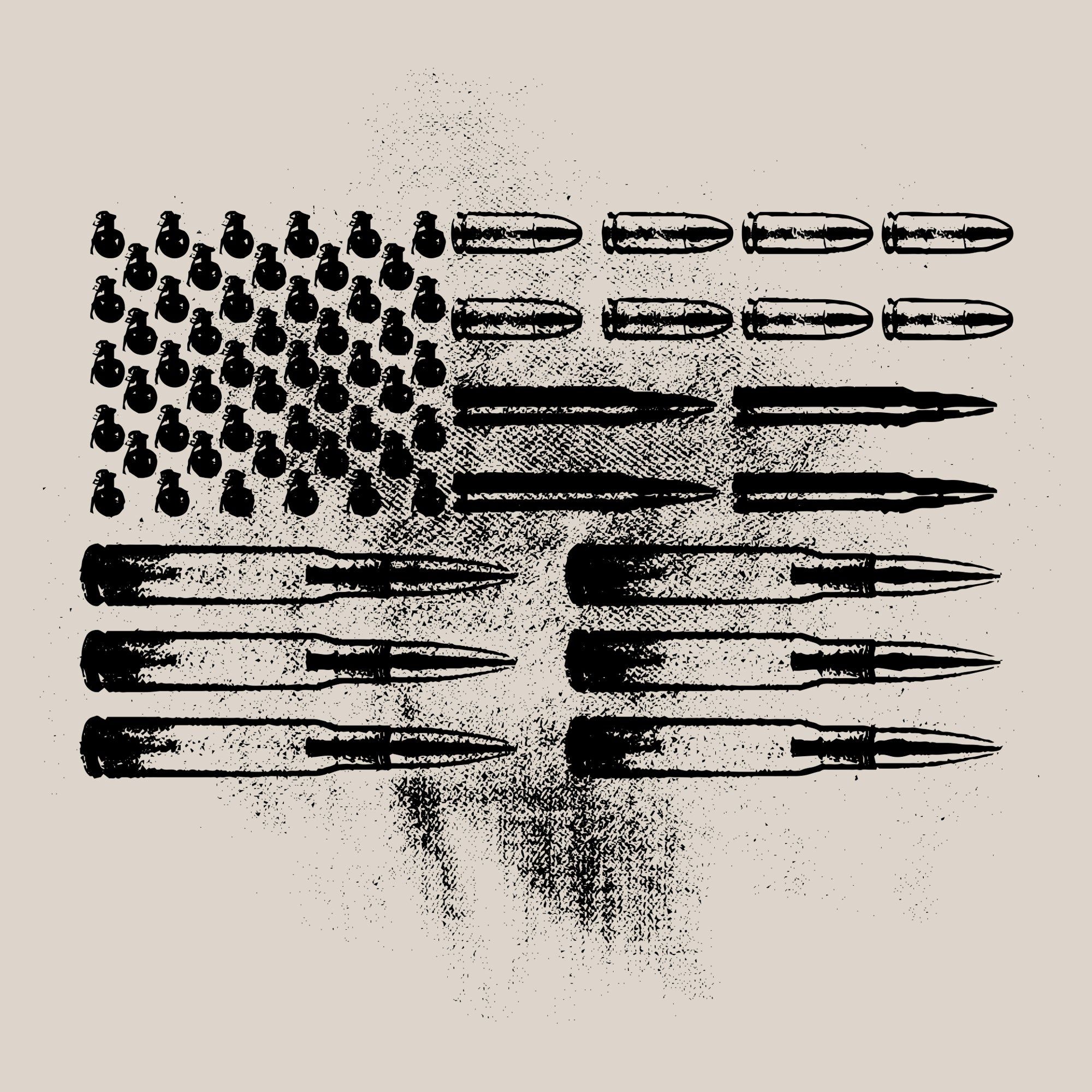 Men's Ammo Flag Pocket T-Shirt - Sand sold by Grunt Style product image thumbnail 3