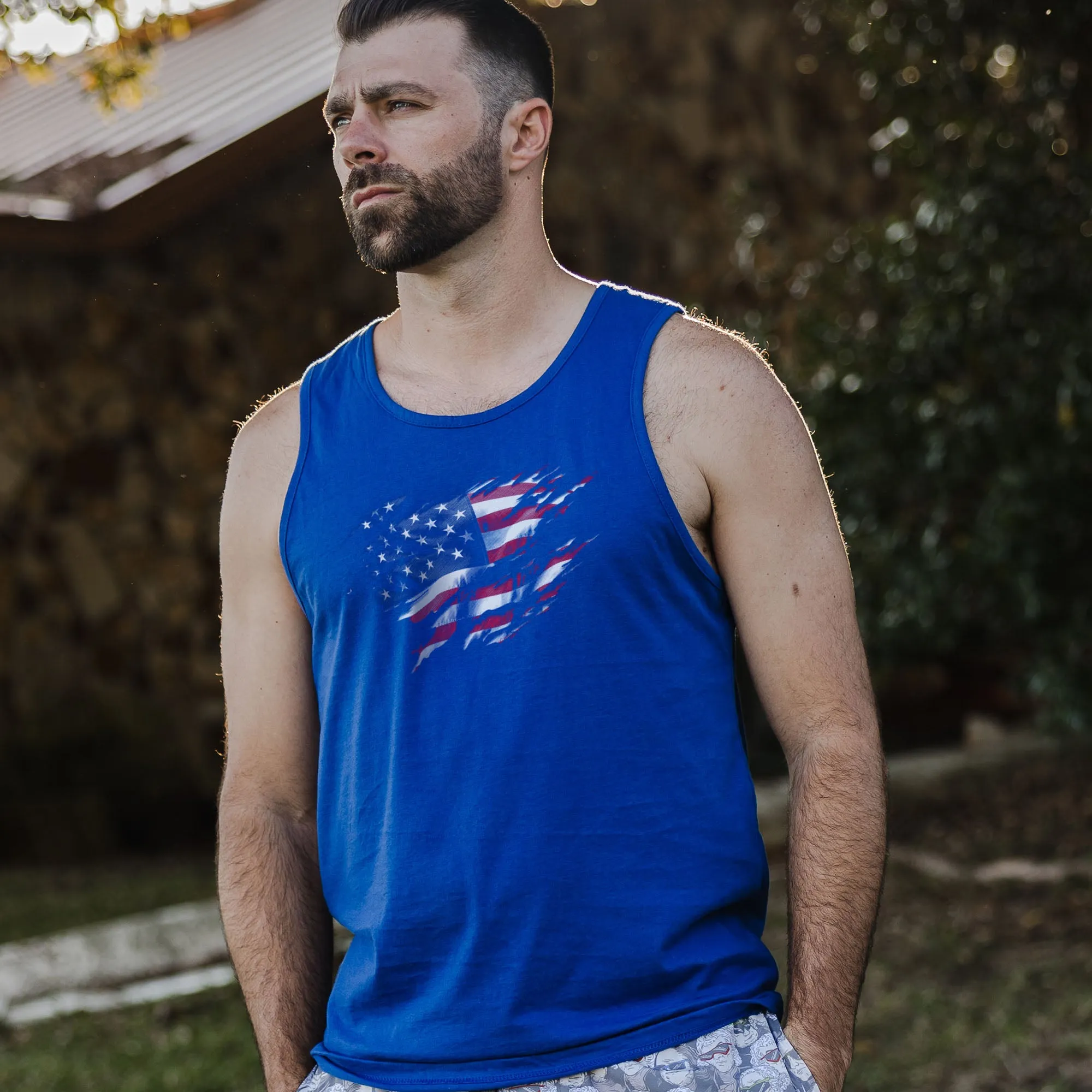 Still Standing Tank - Royal sold by Grunt Style