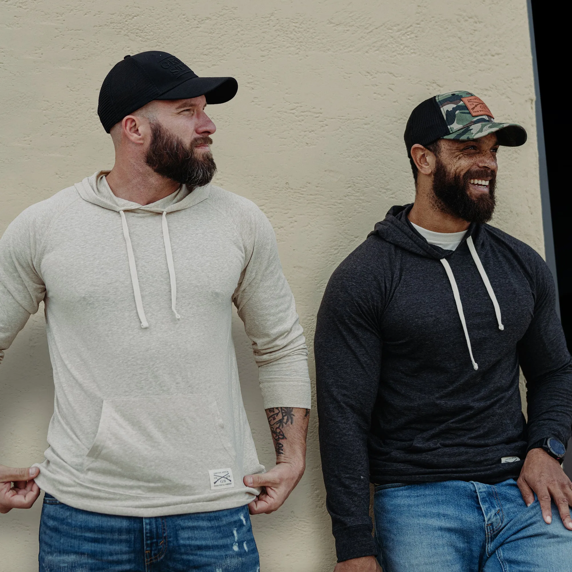 Hangover Hoodie - Heather Black sold by Grunt Style product image thumbnail 2