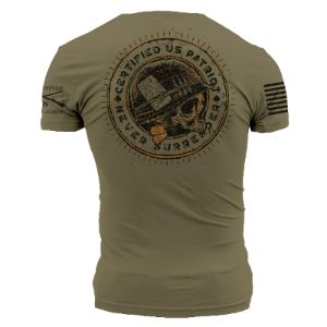 Patriot Seal T-Shirt - Military Green sold by Grunt Style