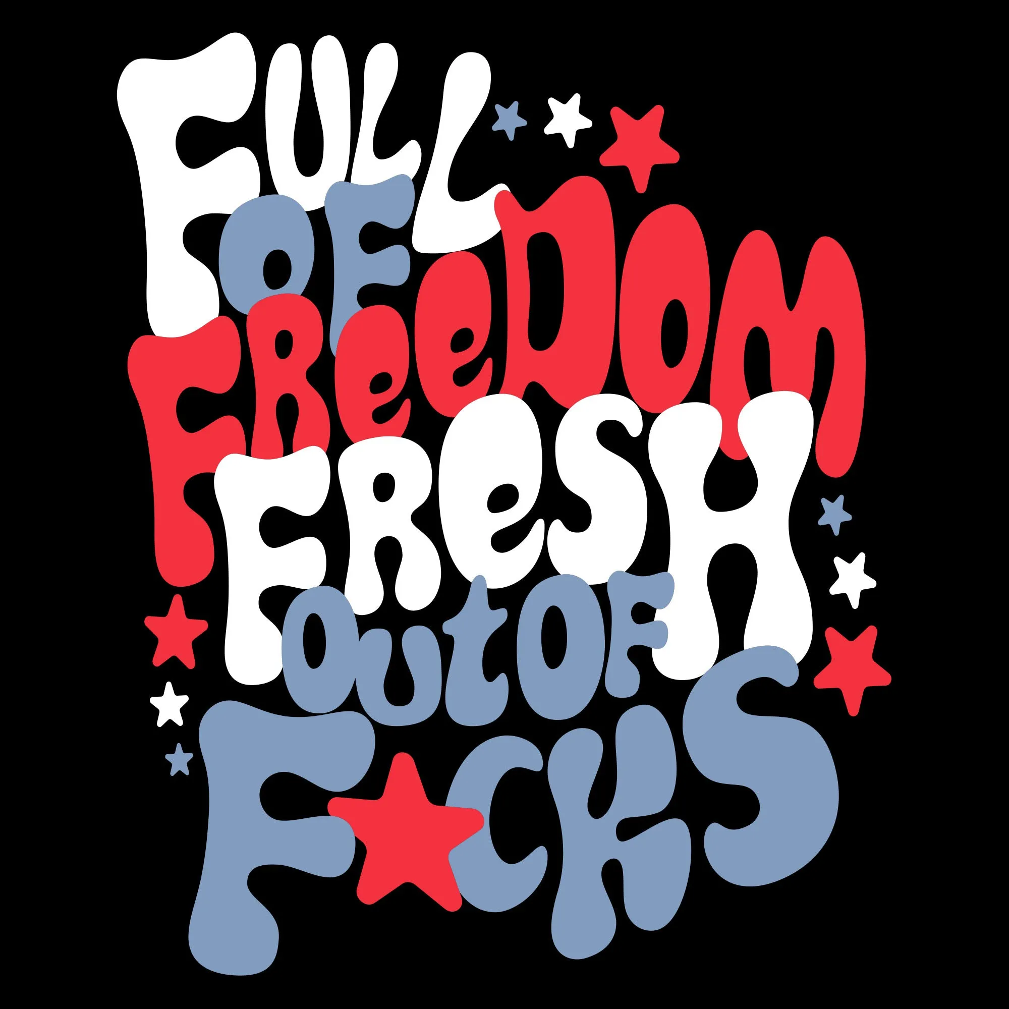 Women's Fresh Outta F*cks Slouchy T-Shirt - Black sold by Grunt Style product image thumbnail 2