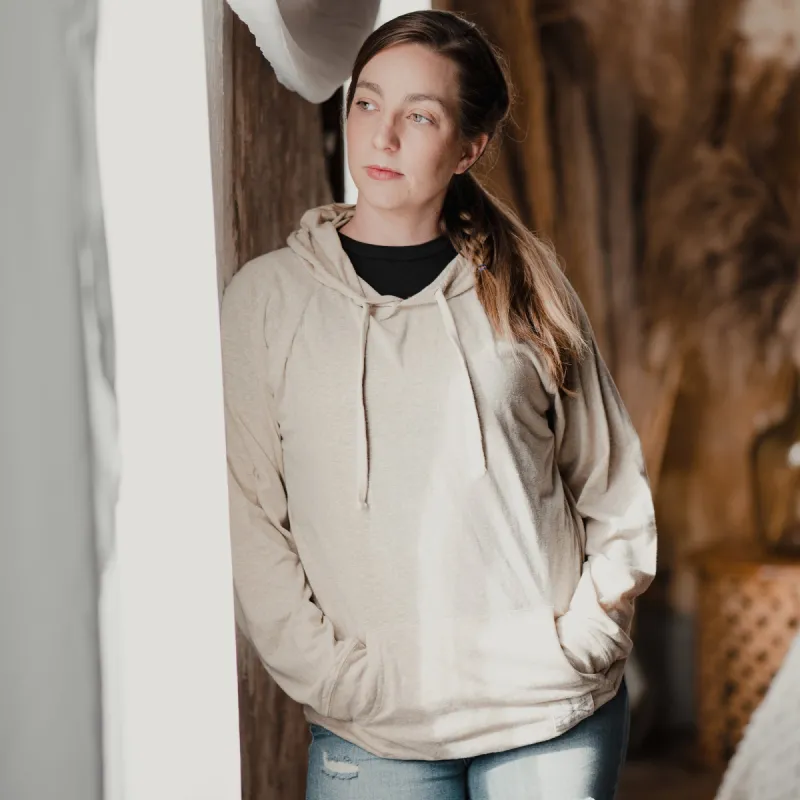 Hangover Hoodie - Heather Sand sold by Grunt Style