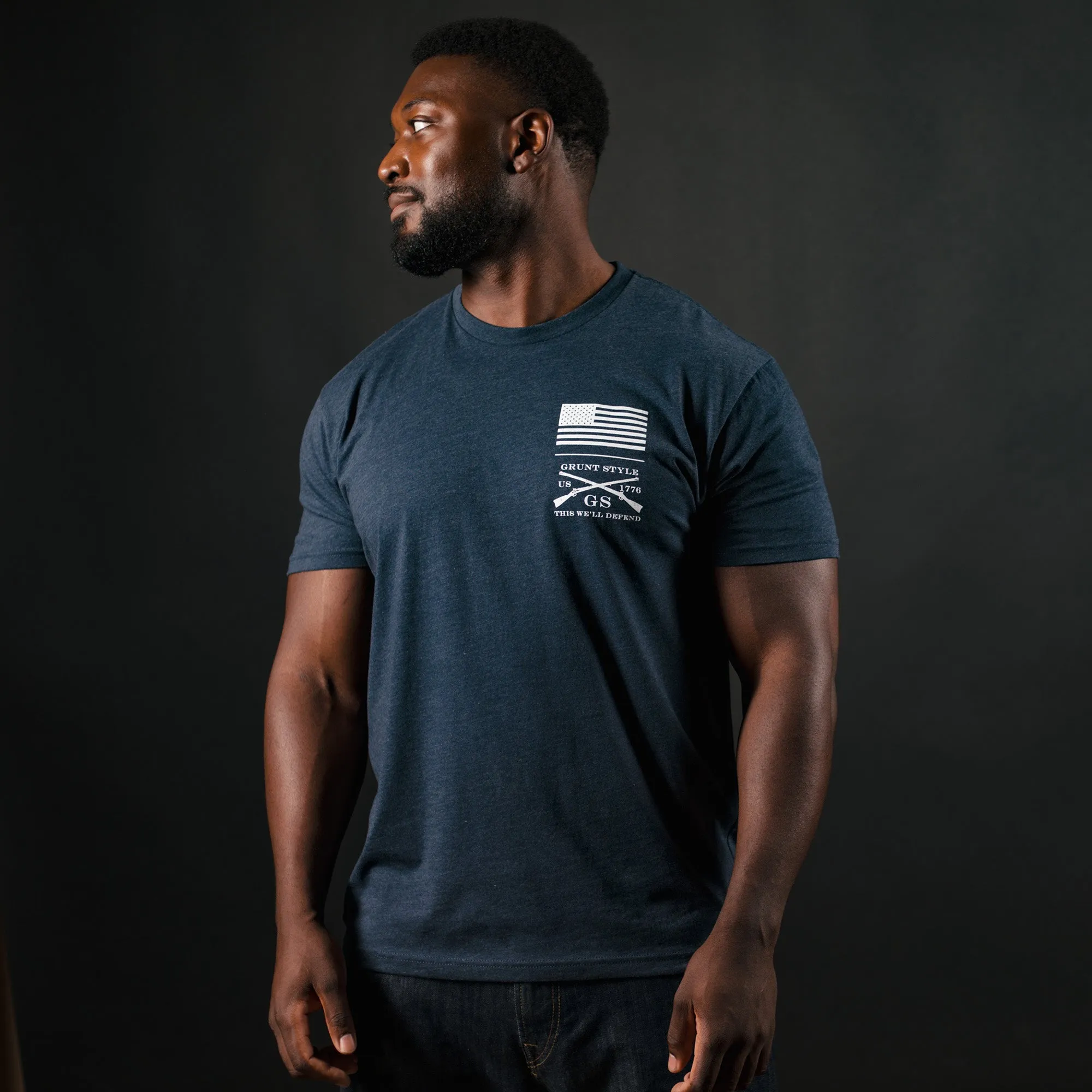 Liberty Pinup - Midnight Navy sold by Grunt Style product image thumbnail 5