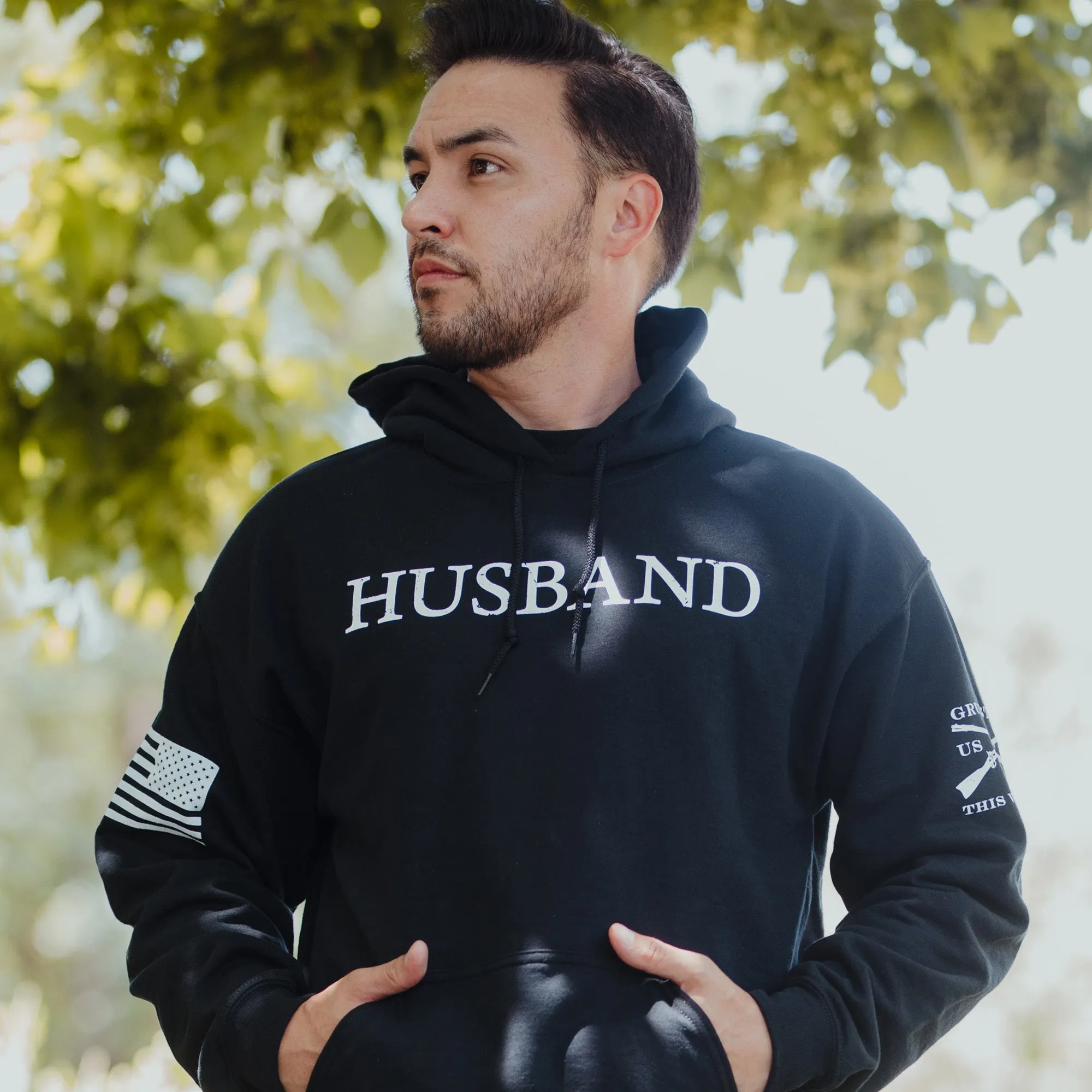 Husband Defined Hoodie - Black sold by Grunt Style