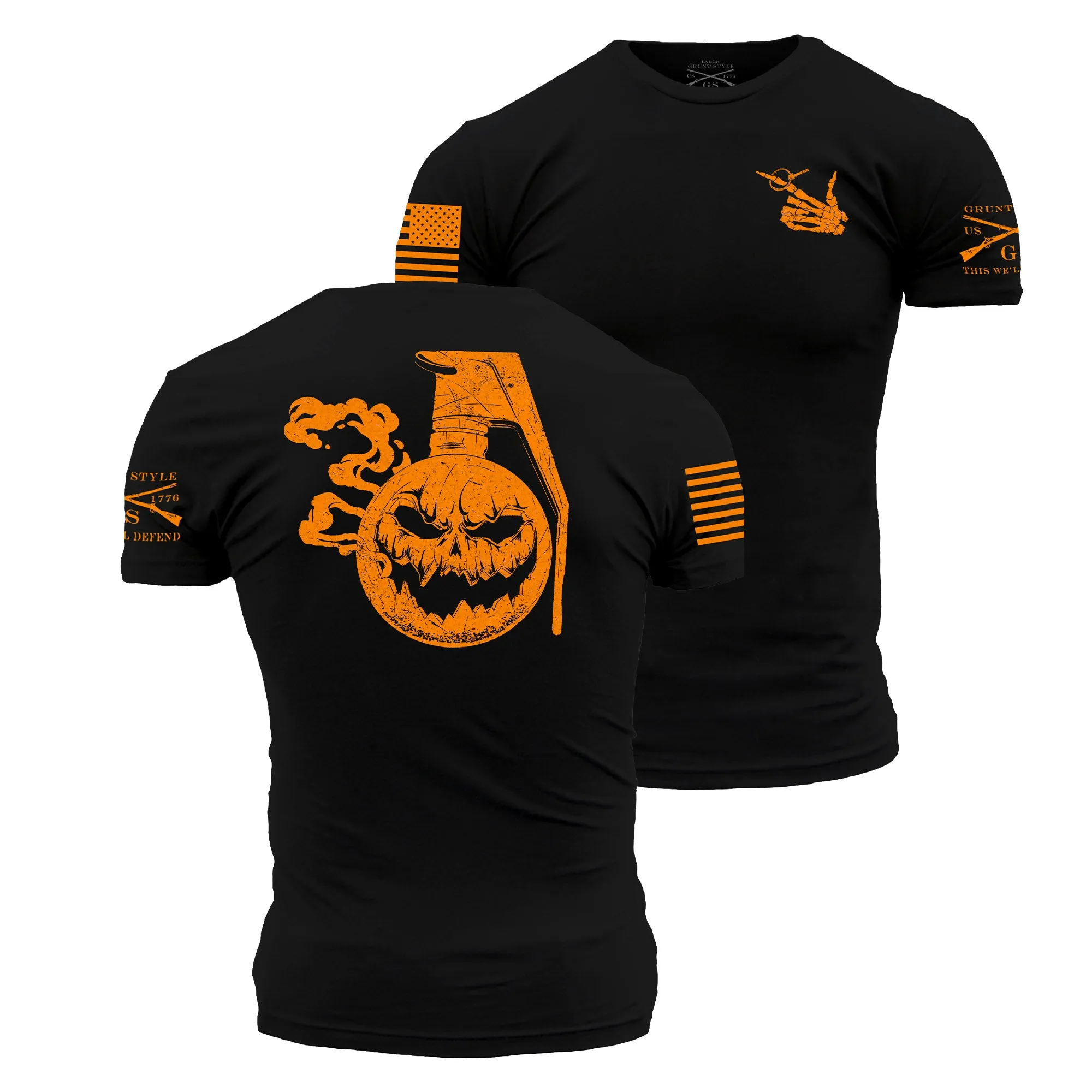 Jack-O-Nade Tee - Black sold by Grunt Style