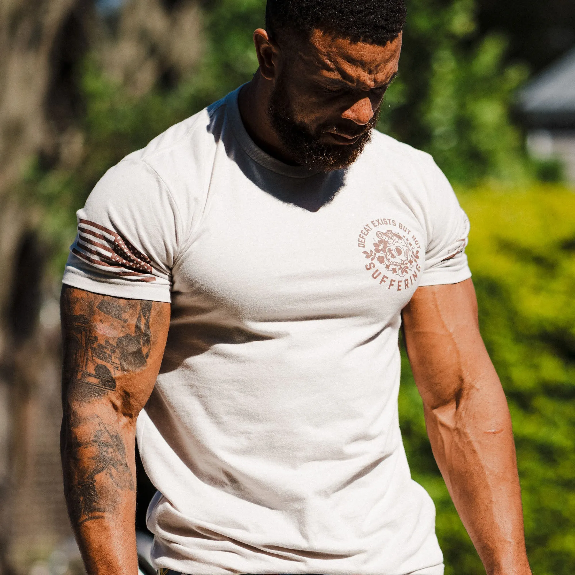 Tropical Death T-Shirt - Sand sold by Grunt Style product image thumbnail 2