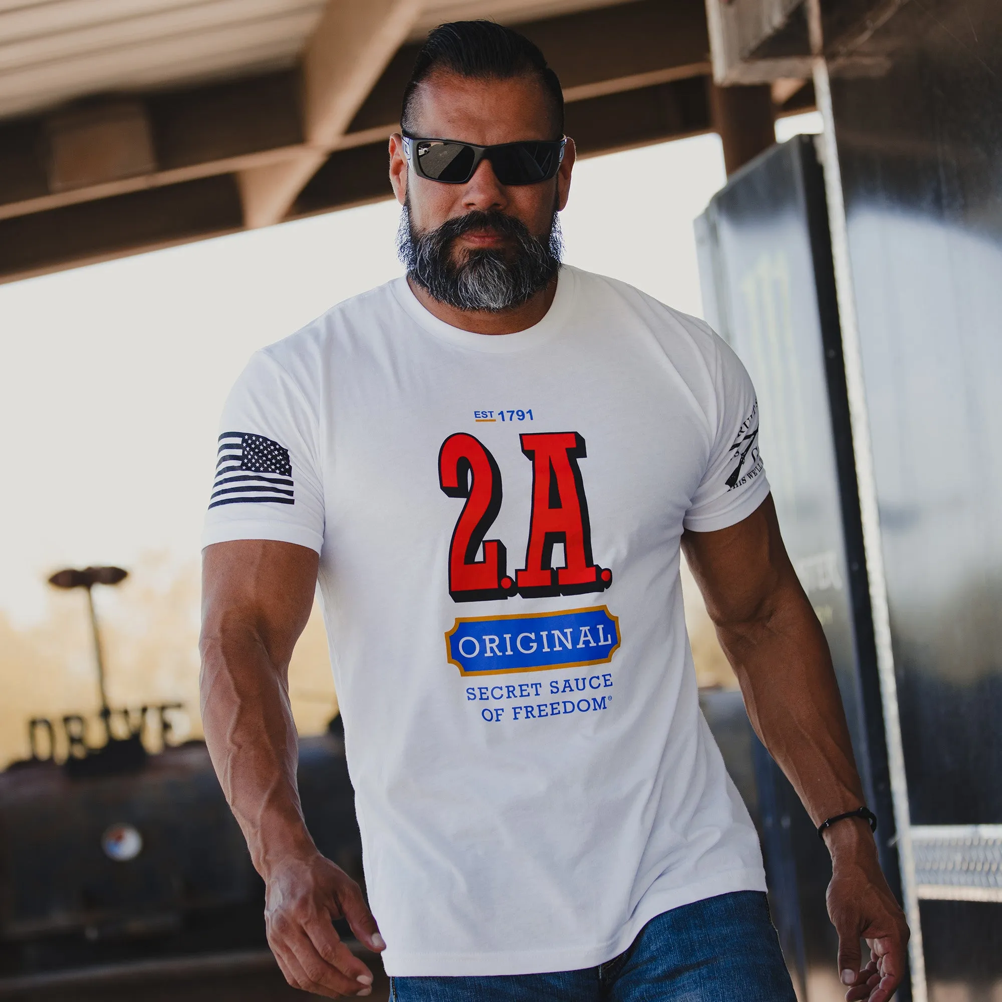 Secret Sauce T-Shirt - White sold by Grunt Style product image thumbnail 5