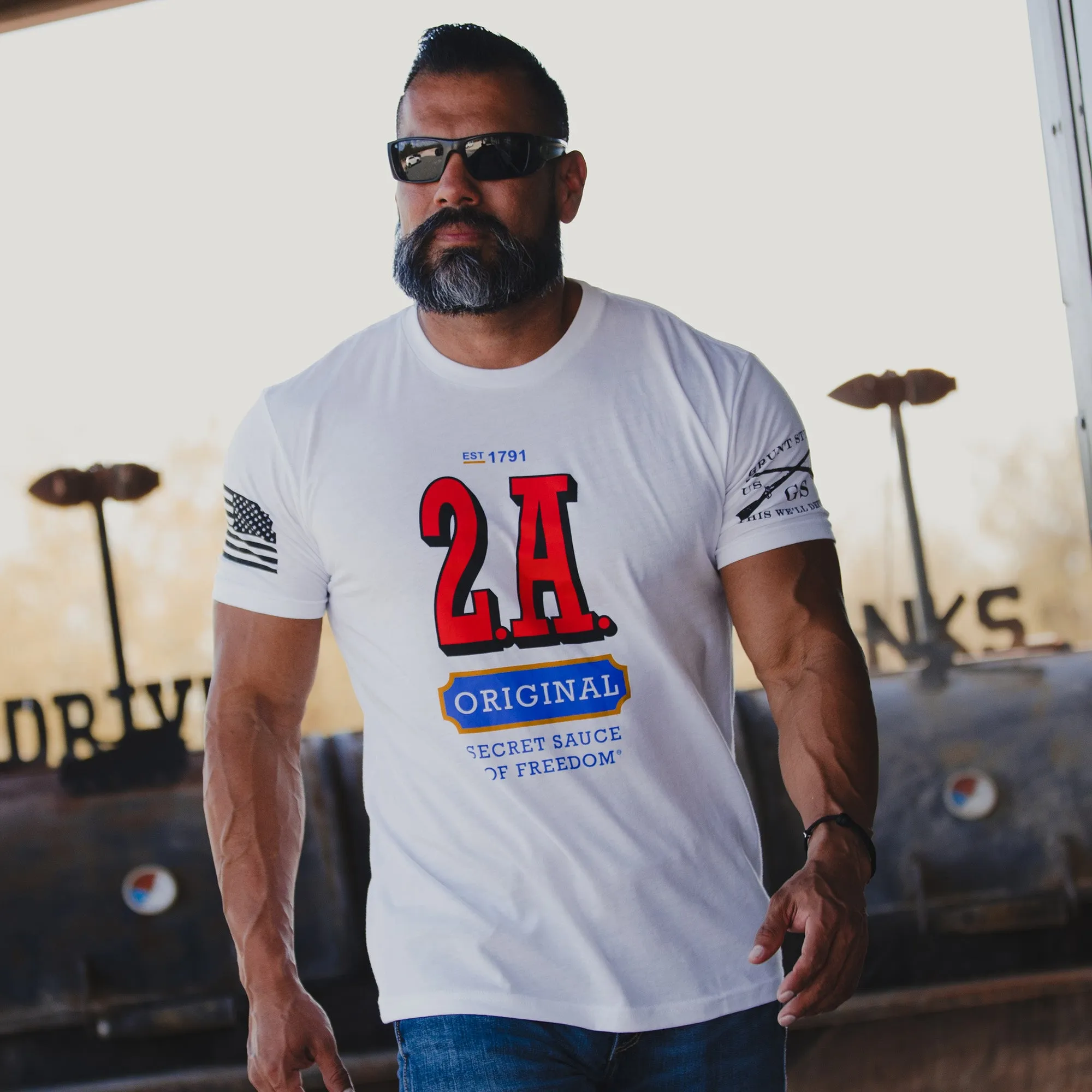 Secret Sauce T-Shirt - White sold by Grunt Style product image thumbnail 2