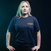 USN - Women's Semper Fortis Boyfriend Fit T-Shirt - Navy sold by Grunt Style