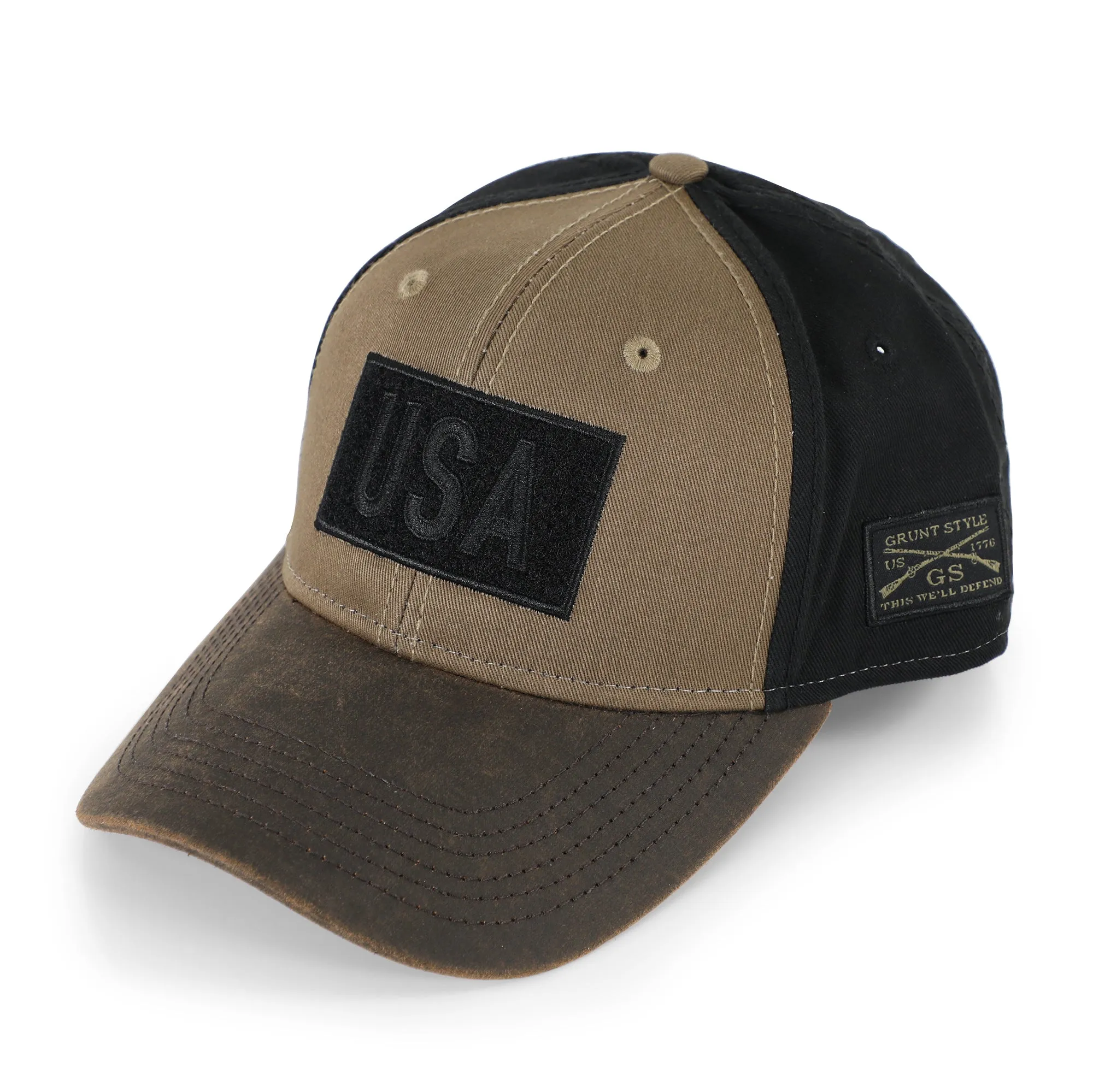 Grunt Style USA Embroidered Hat Parallel