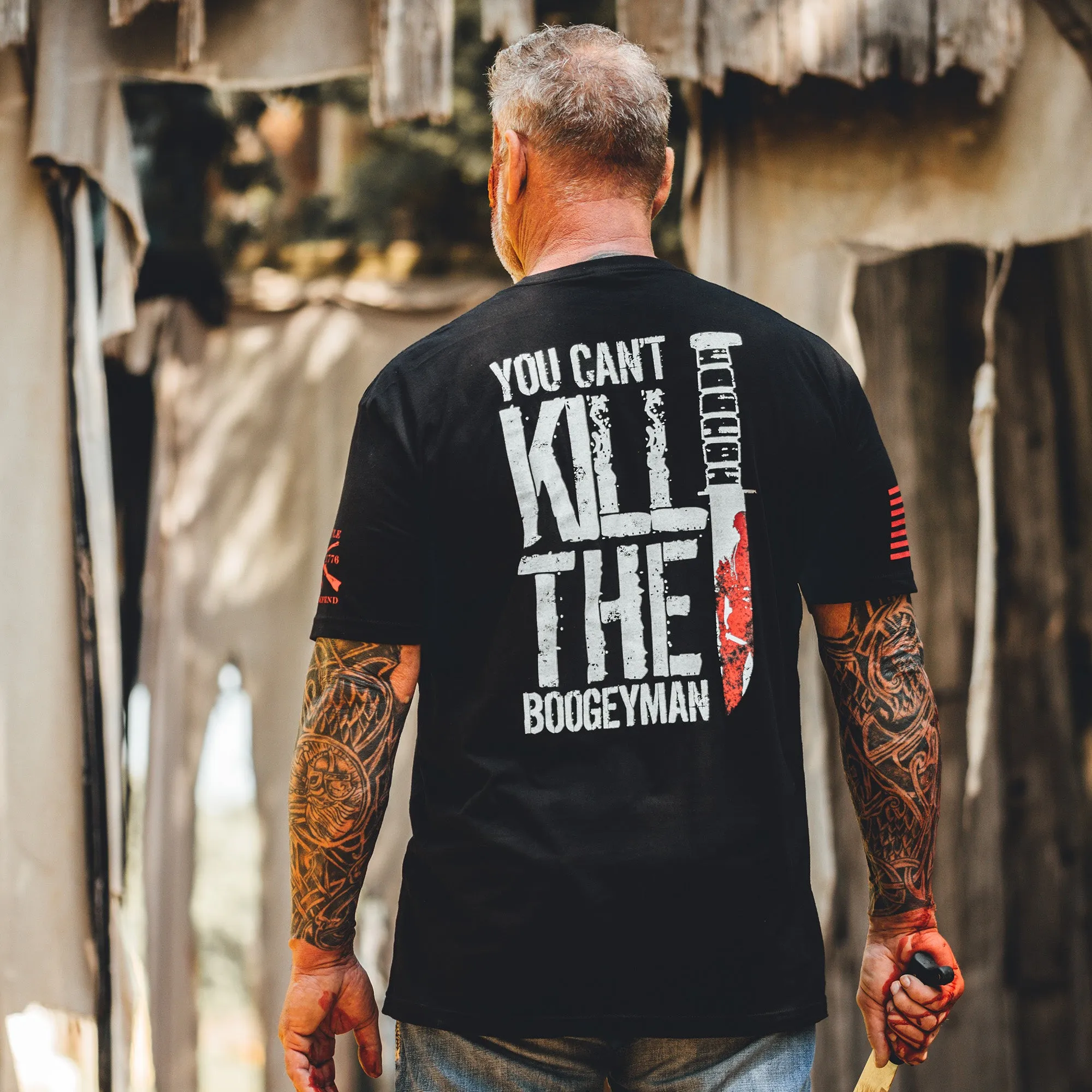 Boogeyman T-Shirt - Black sold by Grunt Style product image thumbnail 2