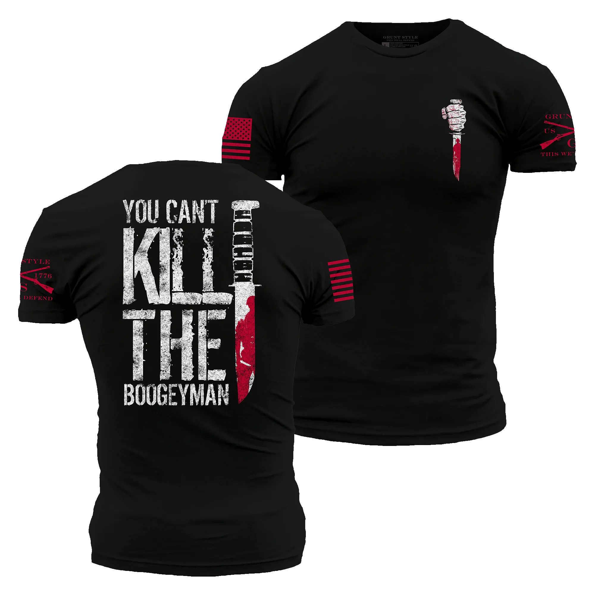 Boogeyman T-Shirt - Black sold by Grunt Style