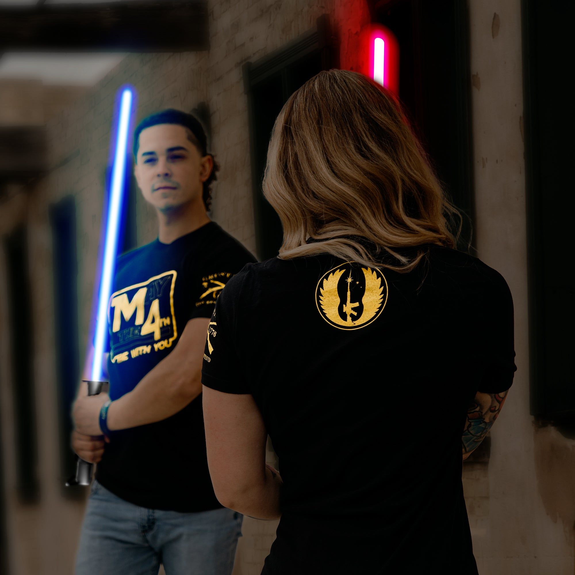 May The 4th T-Shirt - Black sold by Grunt Style product image thumbnail 4