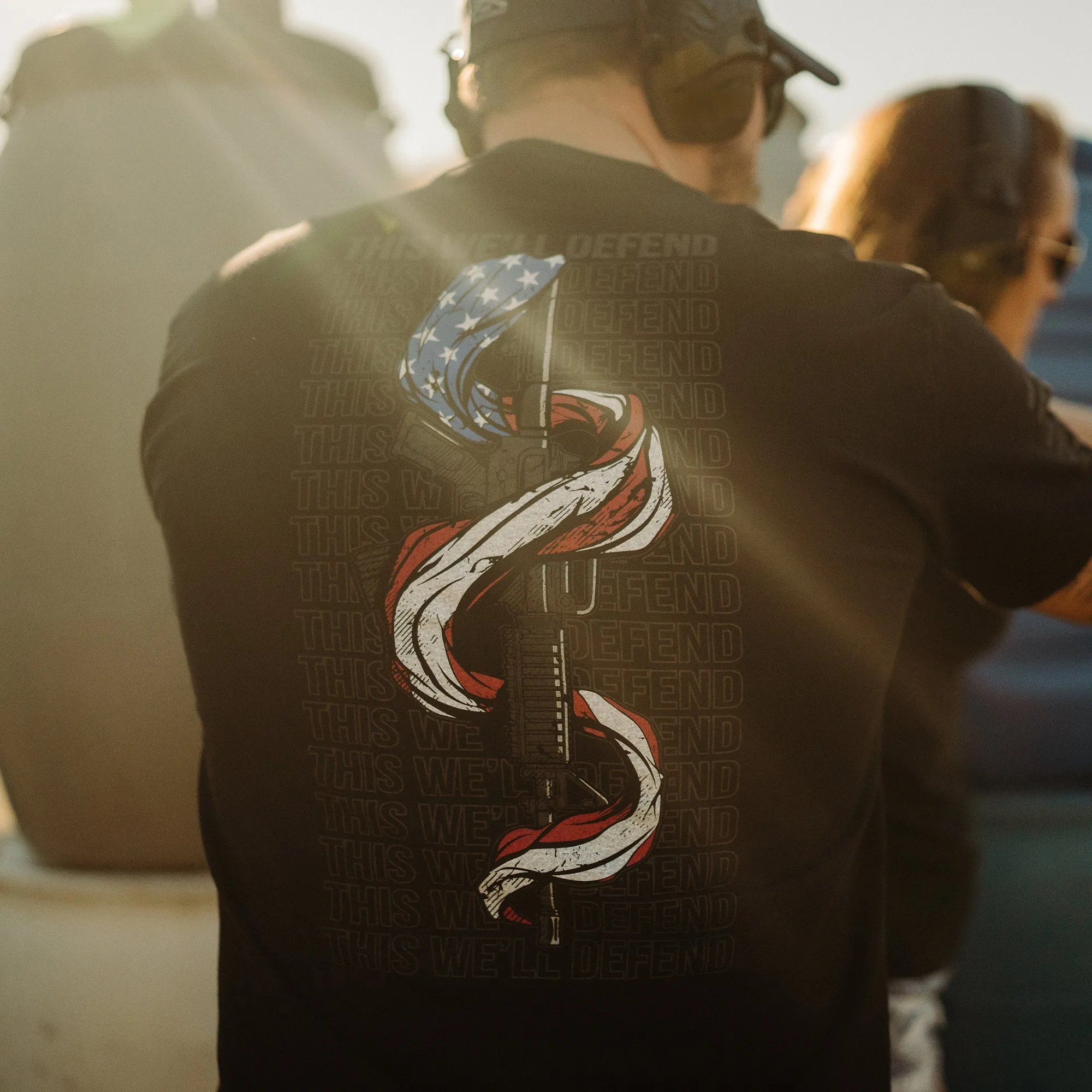 This We'll Defend 2A - Black sold by Grunt Style product image thumbnail 4