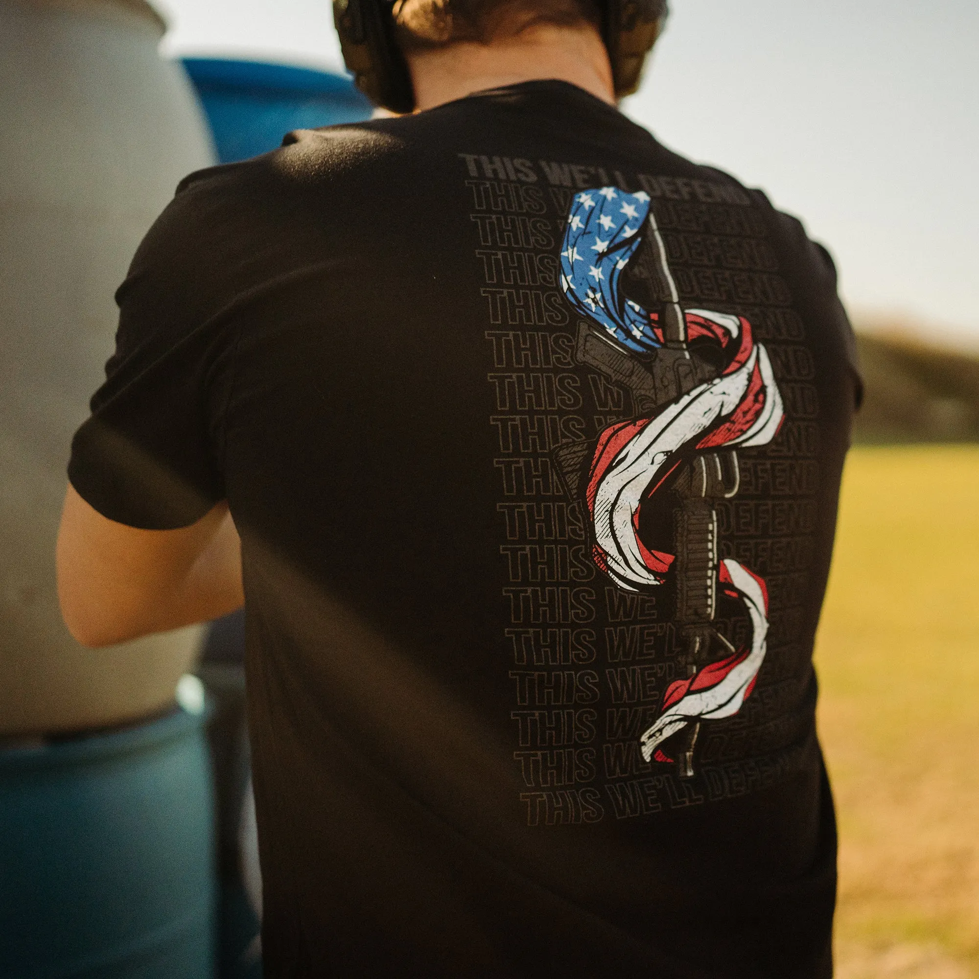 This We'll Defend 2A - Black sold by Grunt Style product image thumbnail 2