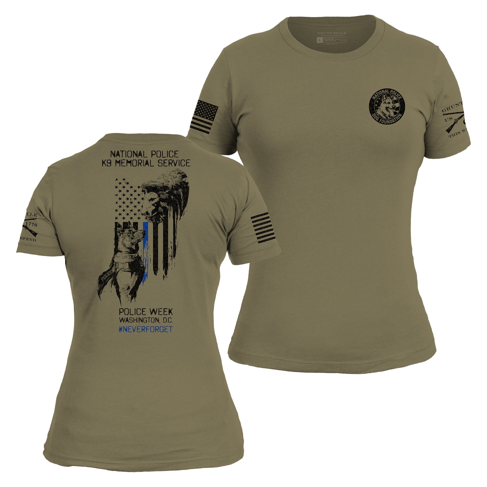 Remembering the Brave: Honoring Our Fallen K9 Heroes sold by Grunt Style product image thumbnail 2