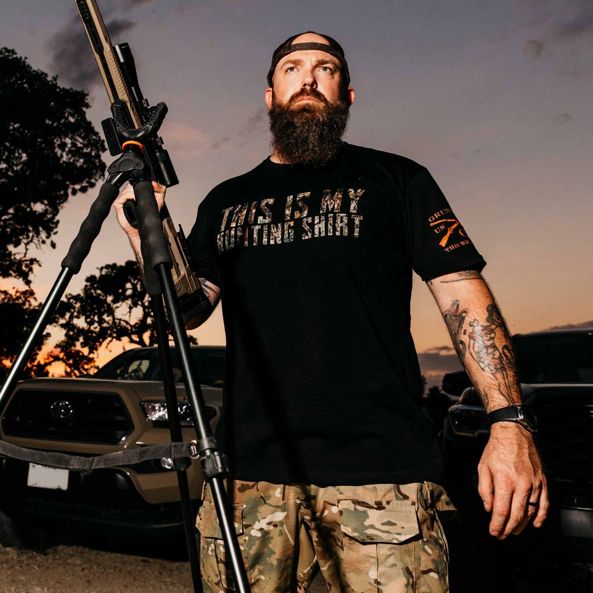 Realtree Edge® This Is My Hunting Shirt T-Shirt - Black sold by Grunt Style product image thumbnail 2