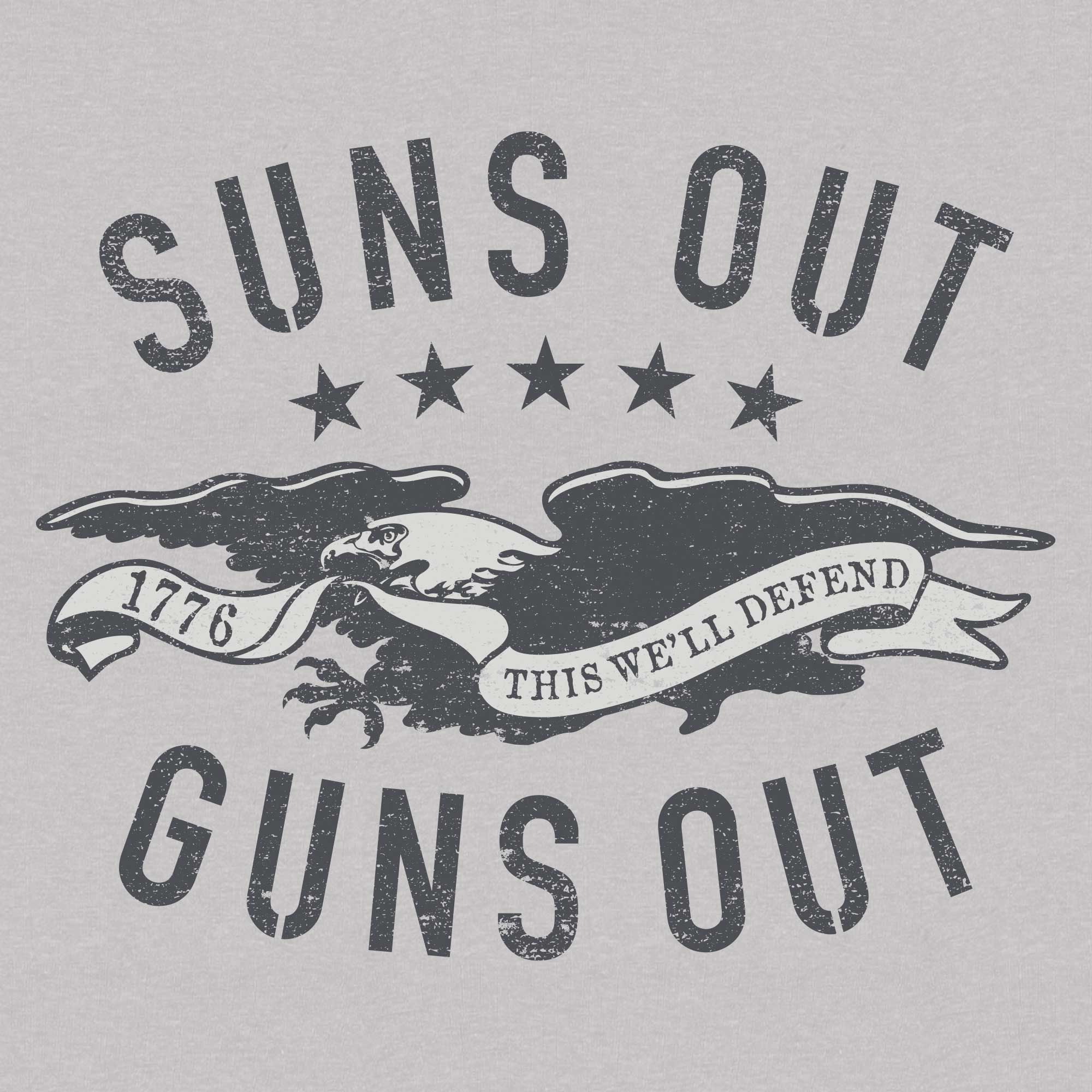 Men's Guns Out Training Tank - Dark Heather sold by Grunt Style product image thumbnail 2