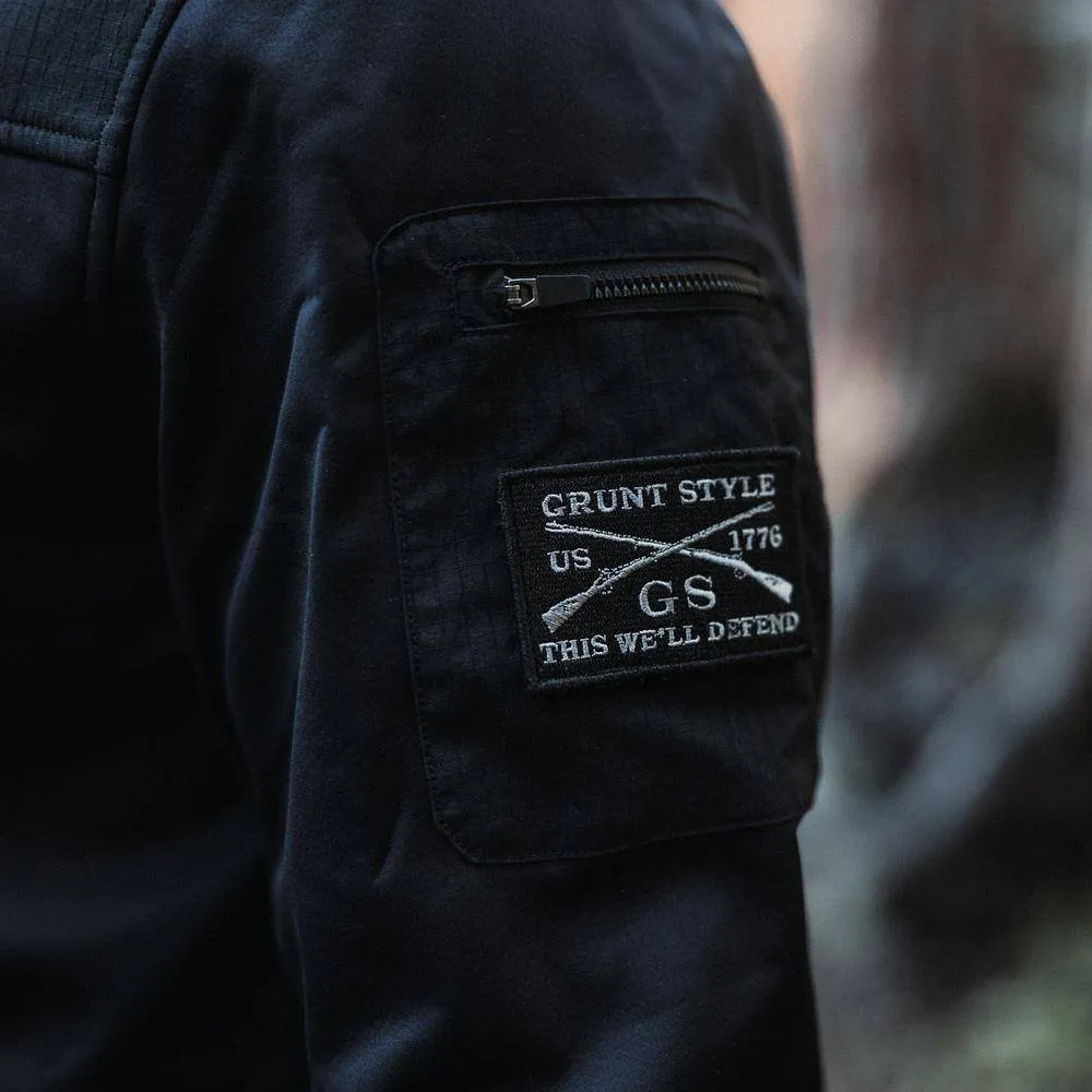 Men's Mission Ready Soft Shell Jacket - Black sold by Grunt Style product image thumbnail 5