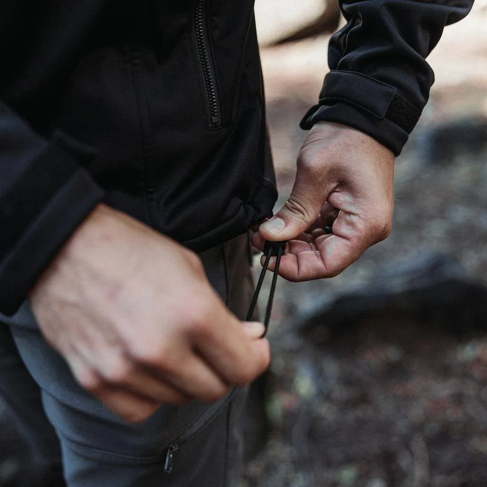 Men's Mission Ready Soft Shell Jacket - Black sold by Grunt Style product image thumbnail 4