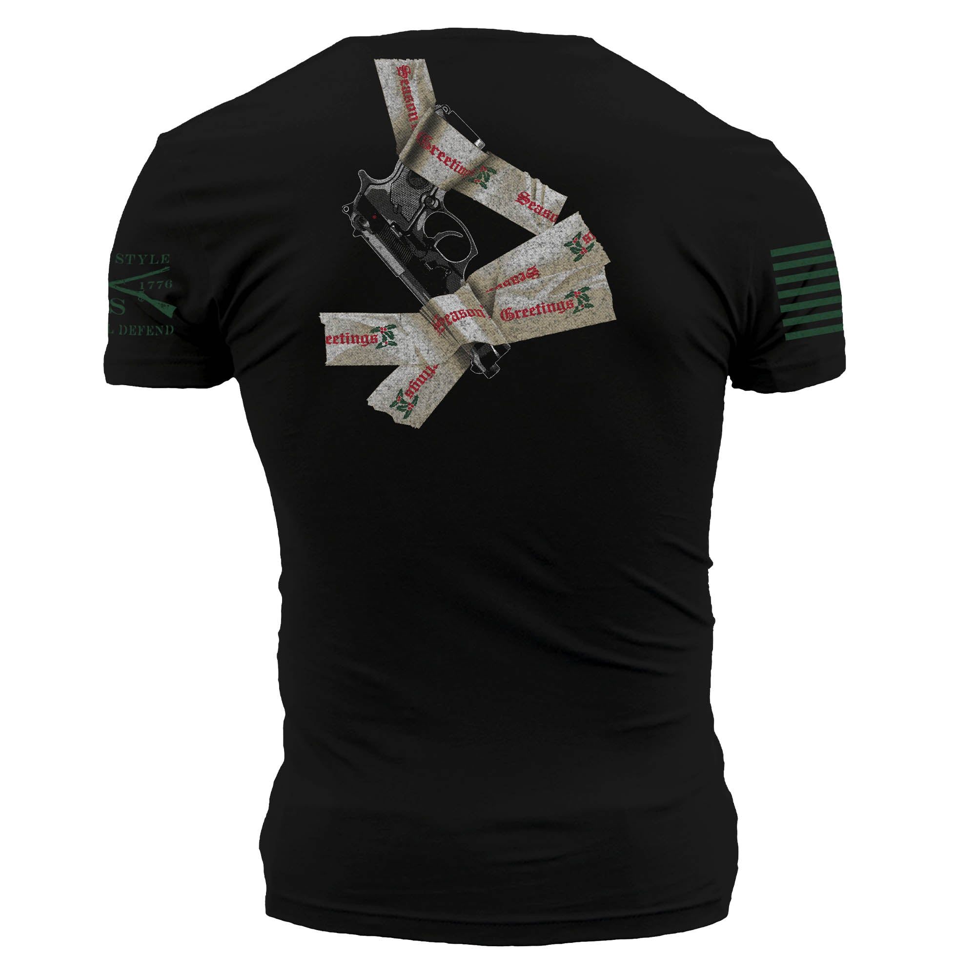 Yippie Ki Yay 2.0 T-Shirt - Black sold by Grunt Style product image thumbnail 5
