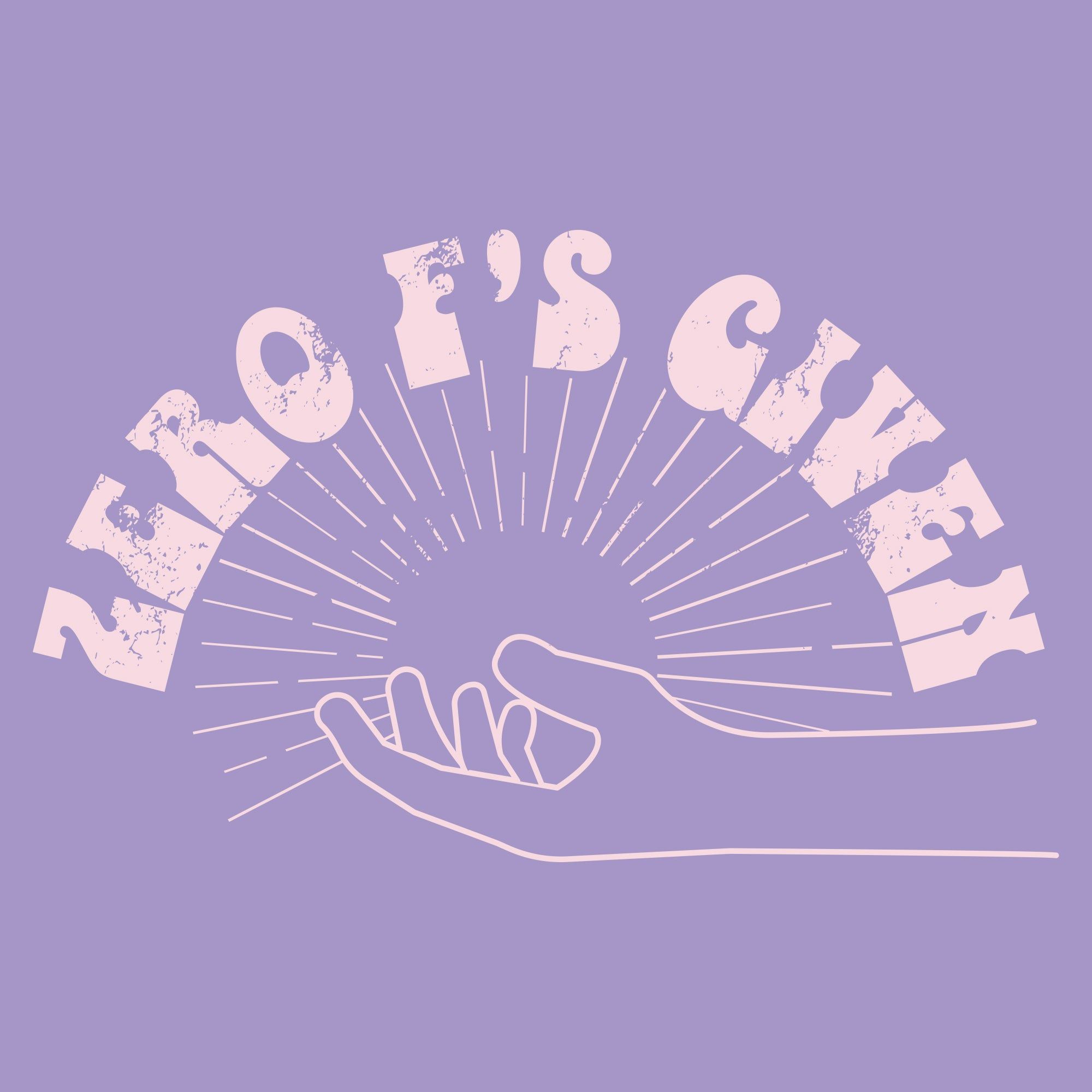 Women's Zero F's Given V-Neck - Lavender sold by Grunt Style product image thumbnail 4
