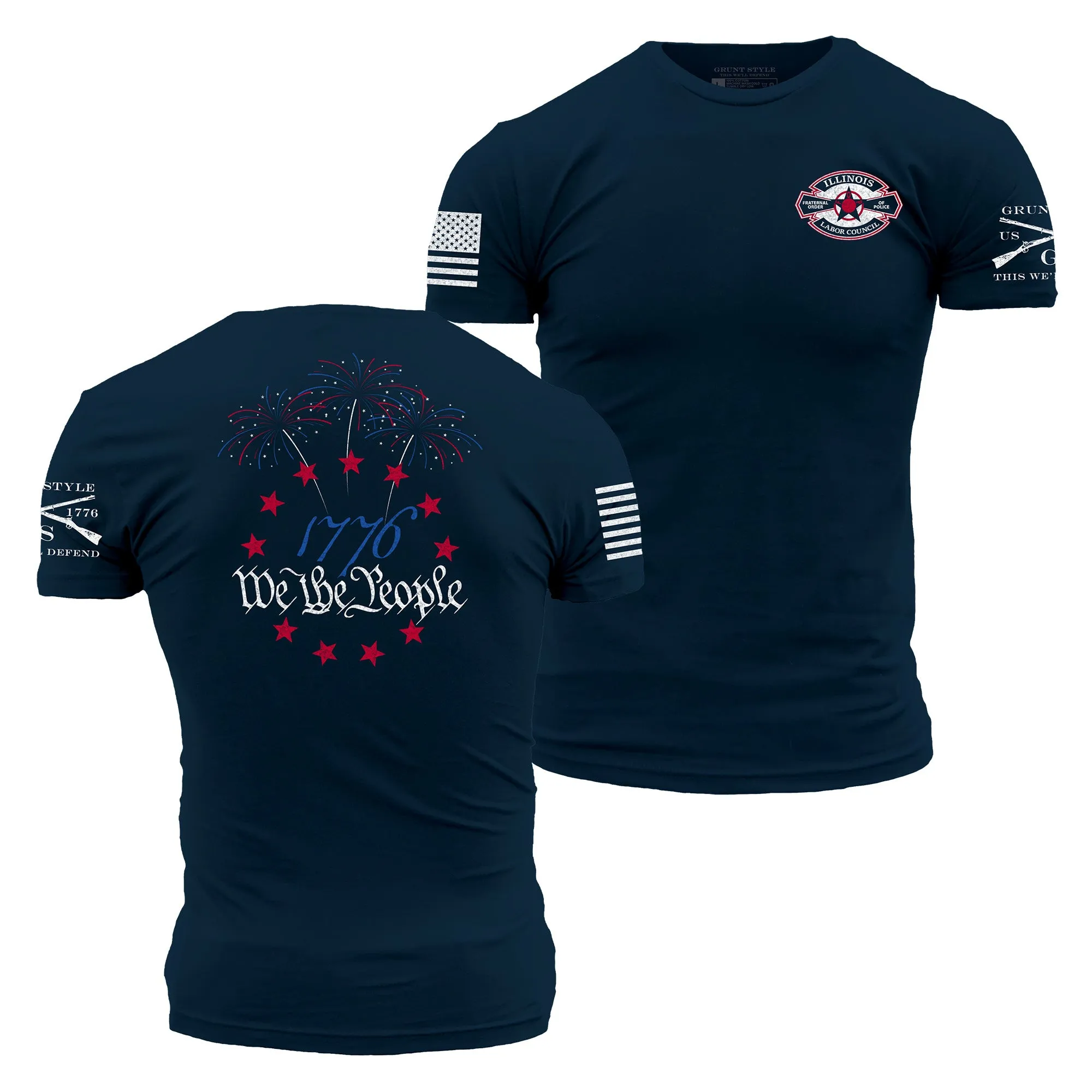 ILFOP Labor Council Independence Day shirt sold by Grunt Style