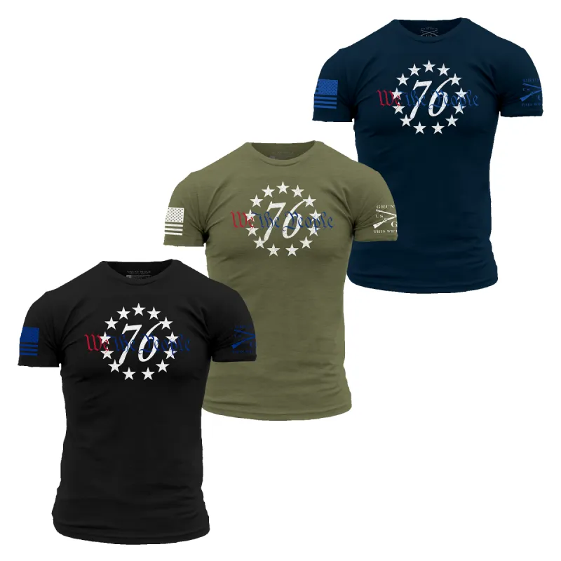 76 We The People - 3 Pack sold by Grunt Style