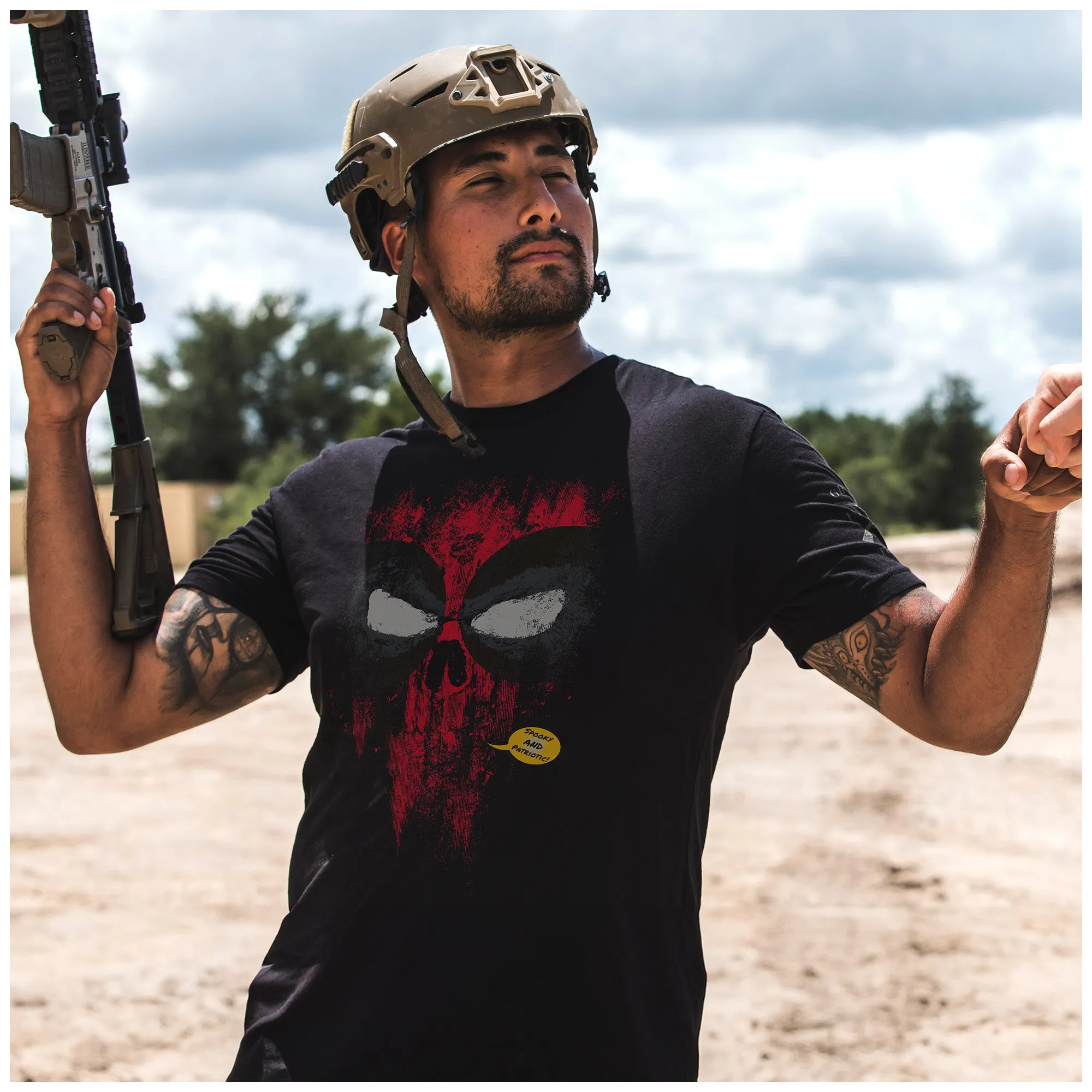 Merc Reaper T-Shirt - Black sold by Grunt Style product image thumbnail 3