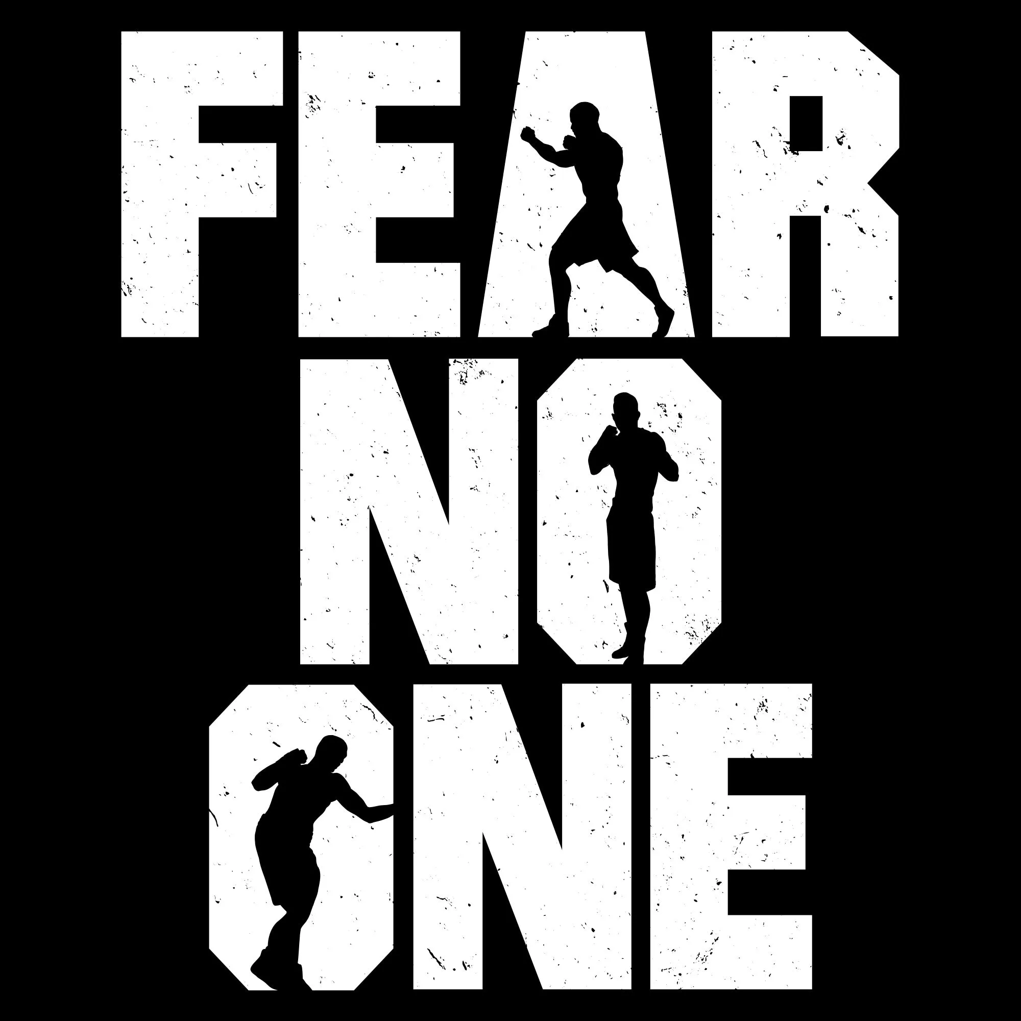 BKFC Fear No One T-Shirt - Black sold by Grunt Style product image thumbnail 2