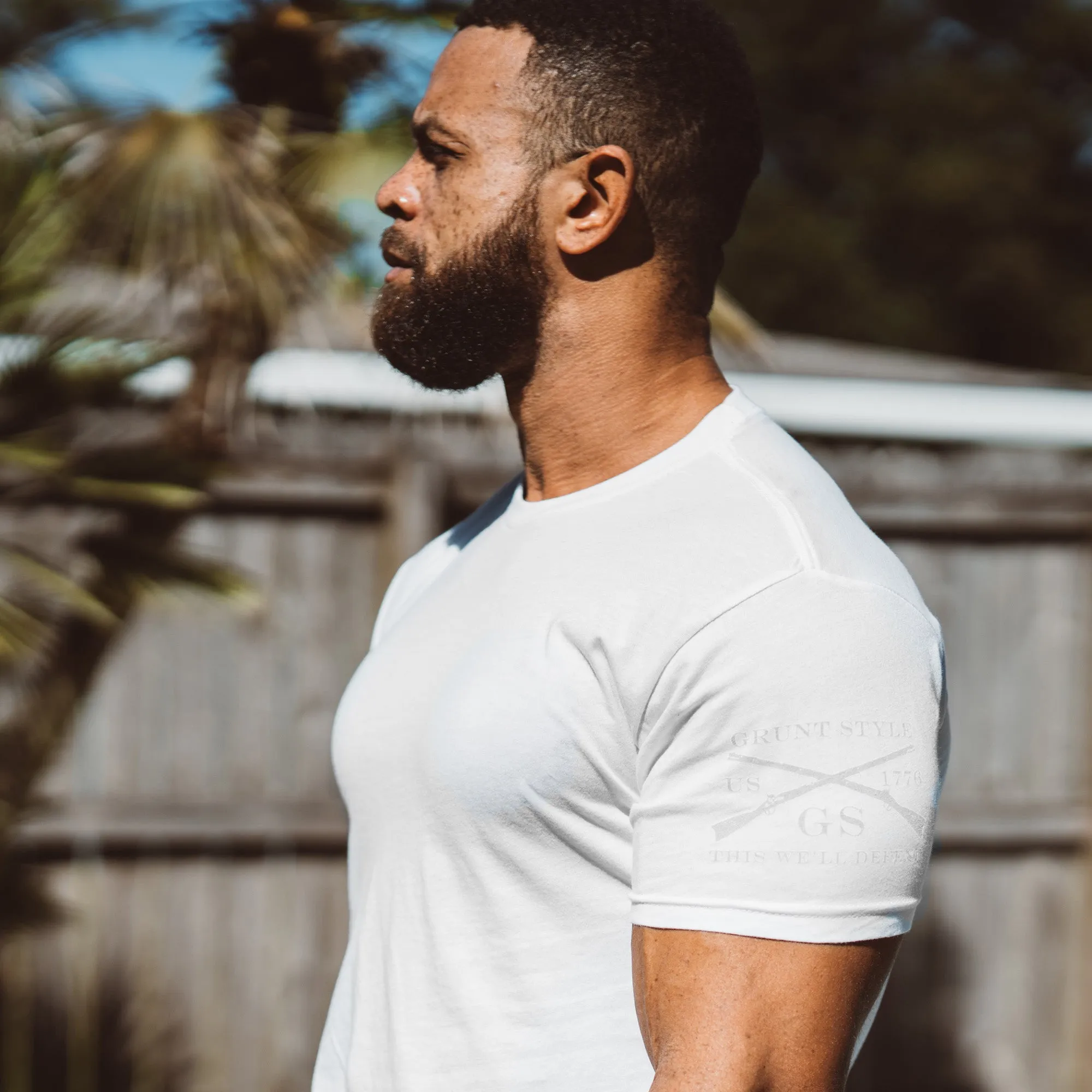 Basic T-Shirts - White - 3 Pack sold by Grunt Style product image thumbnail 2