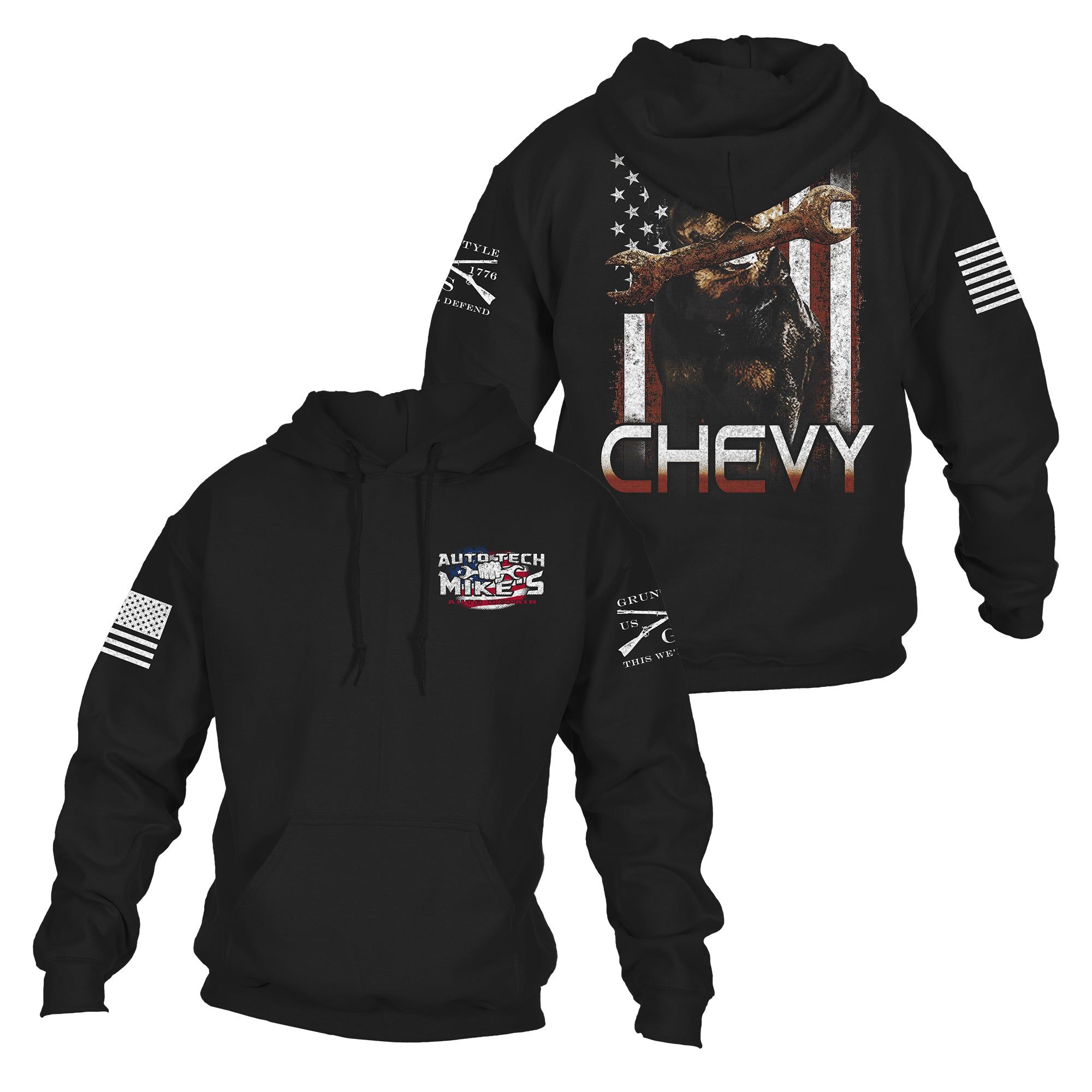 AutoTechMike's Auto Repair Chevy the mascot sold by Grunt Style product image thumbnail 4