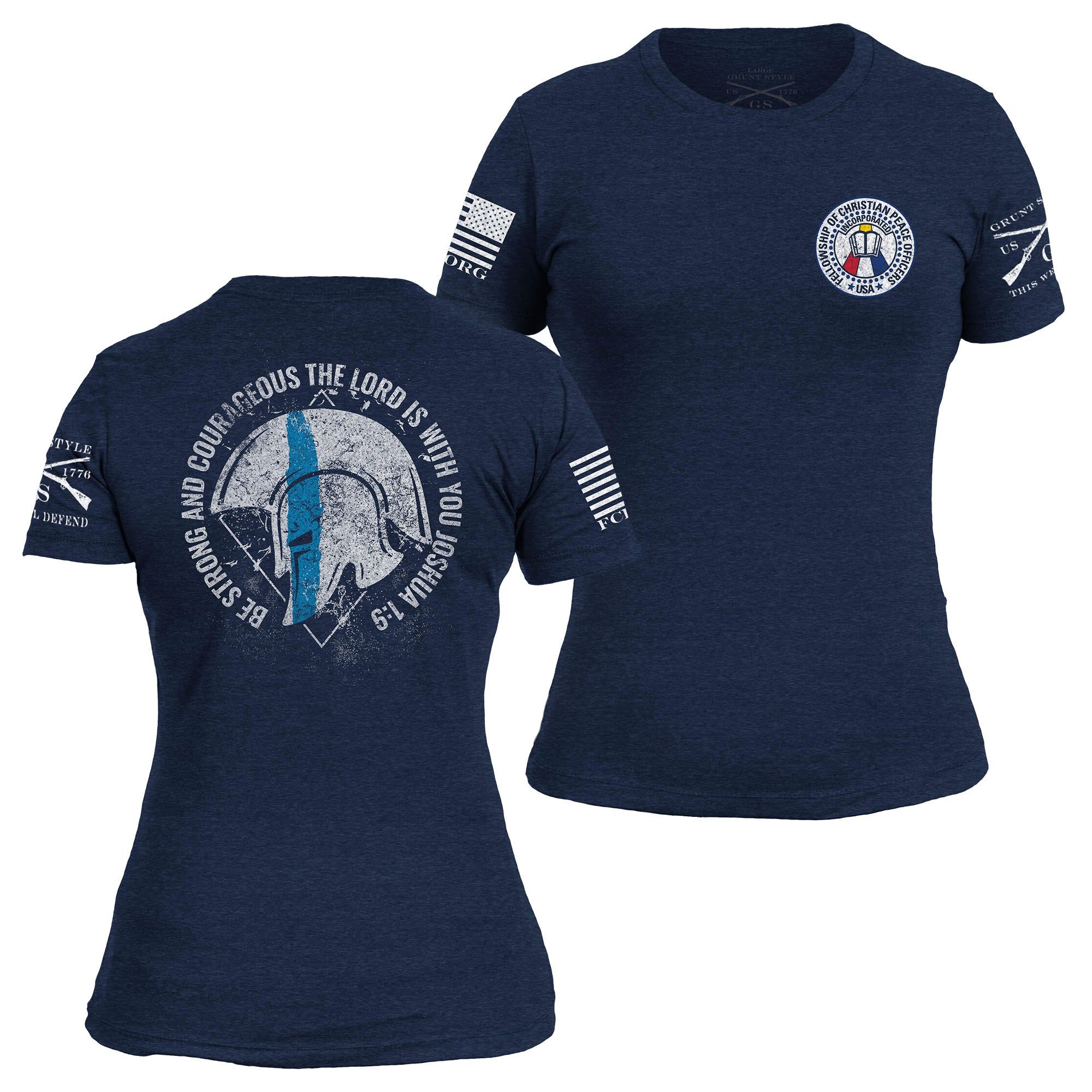 Fellowship of Christian Peace Officers / Joshua 1:9 sold by Grunt Style product image thumbnail 2